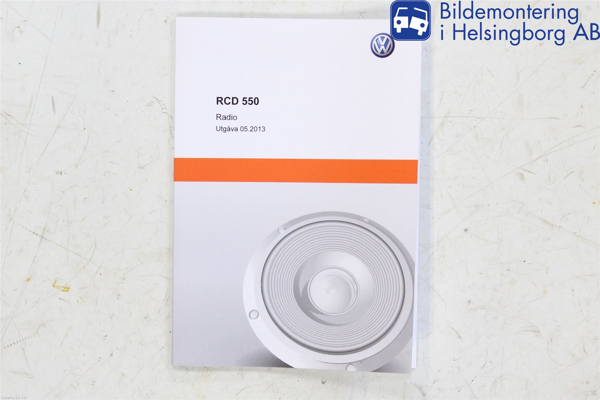Volkswagen VW TOUAREG 7L 03-10 Stereo Radio Med Cd