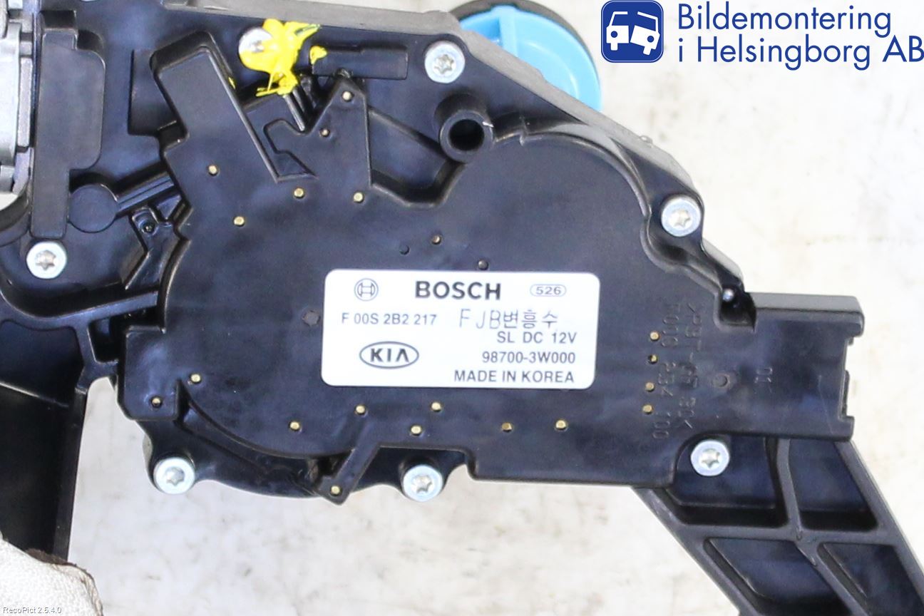 Kia SPORTAGE (SL) 11-15 Viskermotor Bakluke