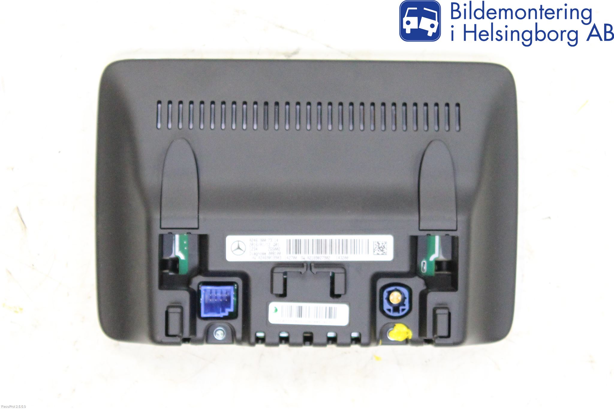 Mercedes-Benz MB B-KLASS (W246/W242) 12-19 Instr Varselys - Display