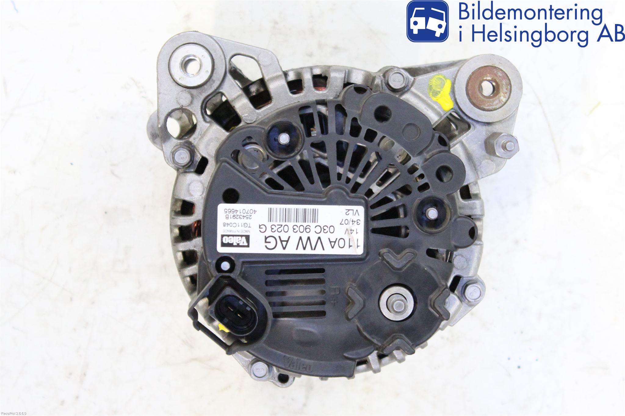 Volkswagen VW GOLF PLUS/CROSS GOLF 04-14 Dynamo