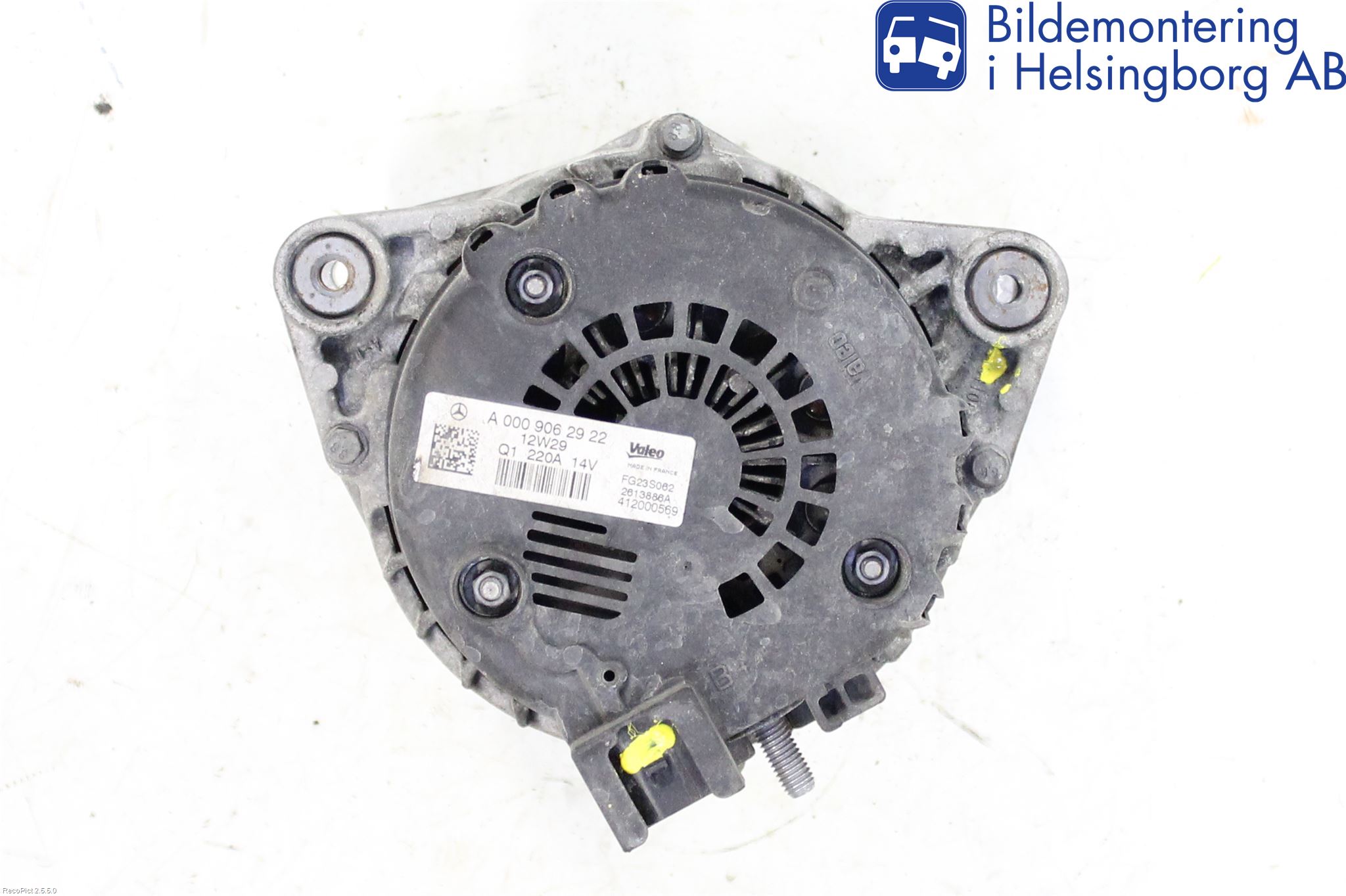 Mercedes-Benz MB E-KLASS (W212) 09-16 Dynamo