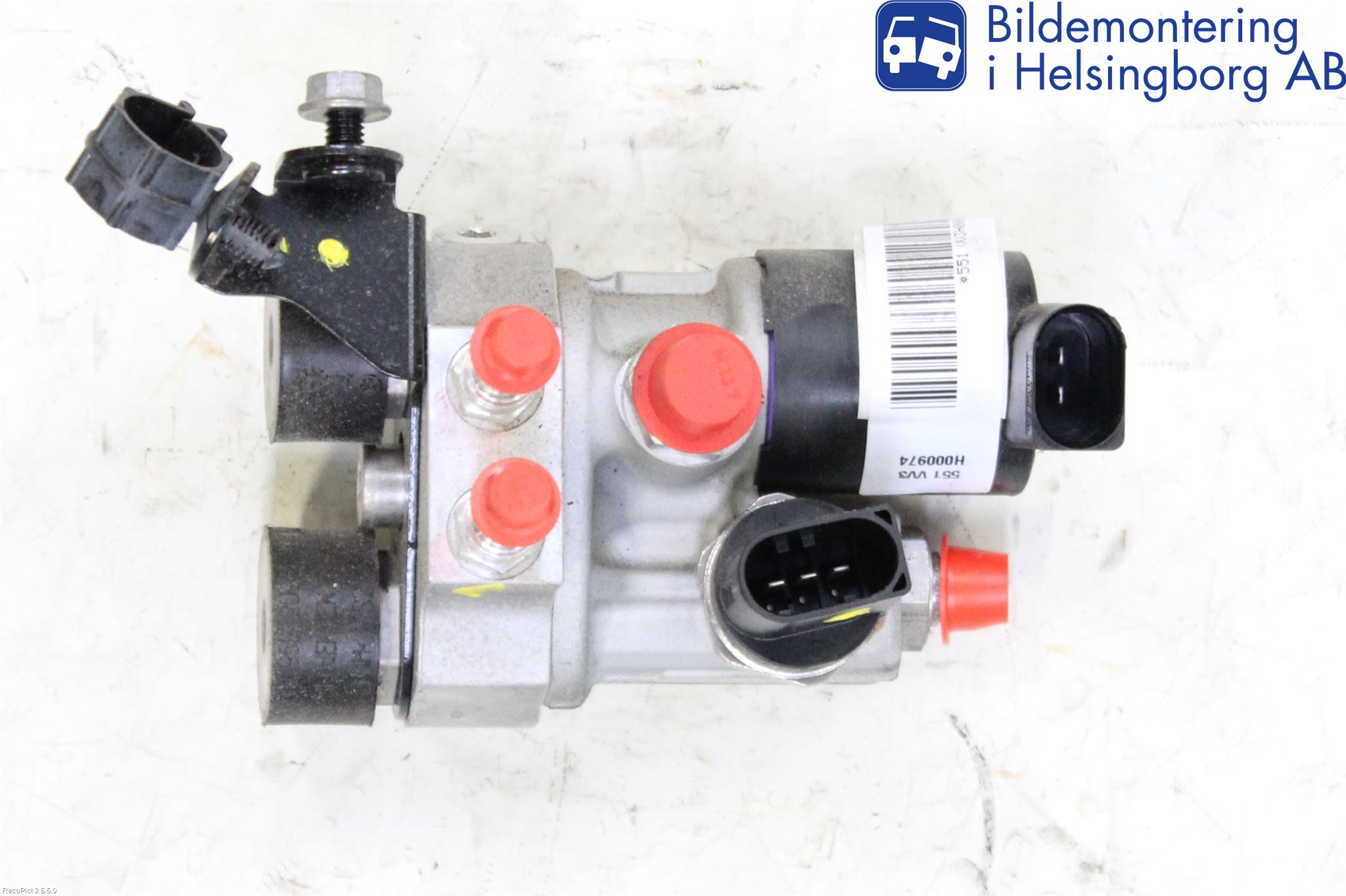 Volkswagen VW GOLF / E-GOLF VII 13-20 Inns Drivstoff Trykk Reg