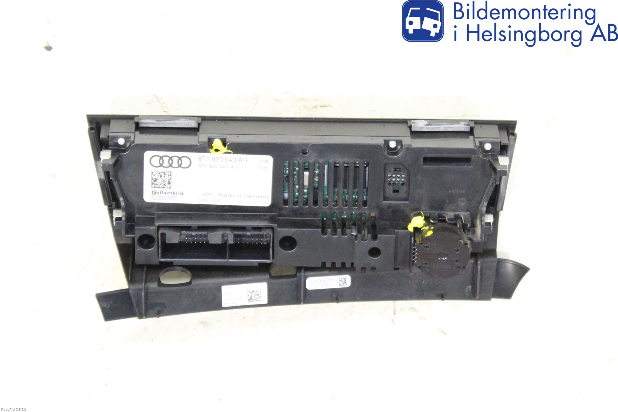 Audi Q5 09-16 Varme Ac Betjening-Display