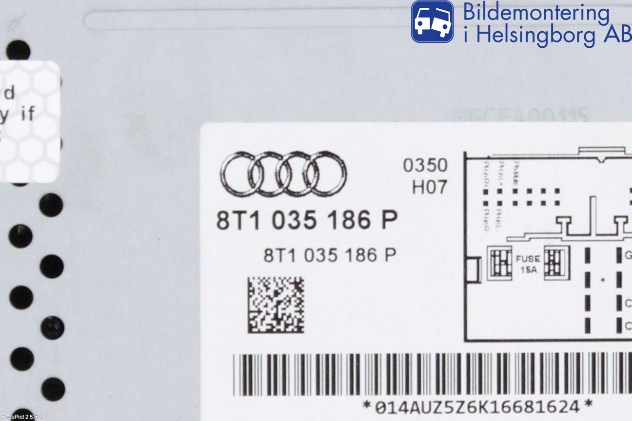 Audi Q5 09-16 Stereo Radio Med Cd