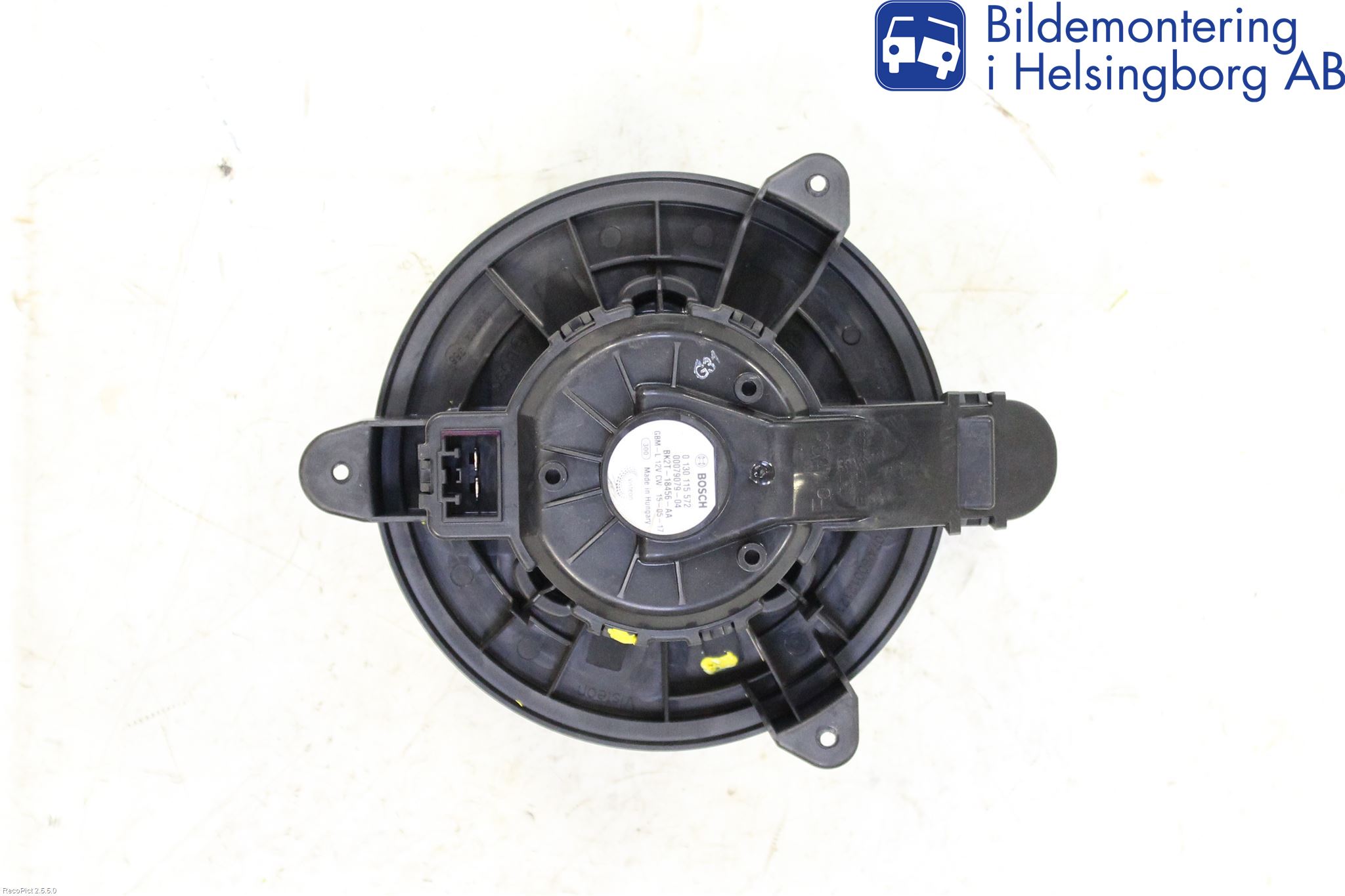 Ford TRANSIT SKÅP/BUSS 14-22 Varmeapparat Viftemotor