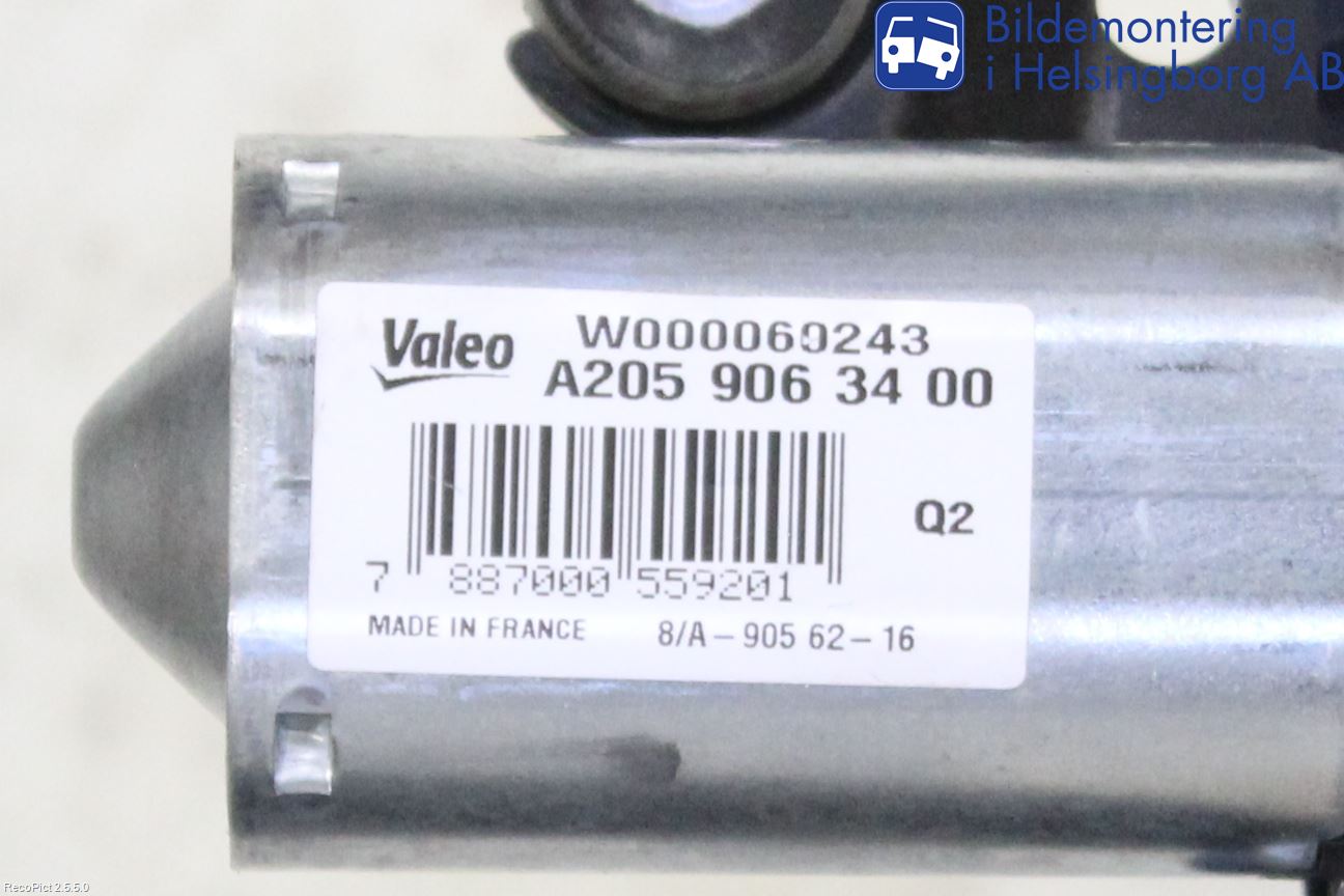 Mercedes-Benz MB C-KLASS (W205) 14-21 Viskermotor Bakluke
