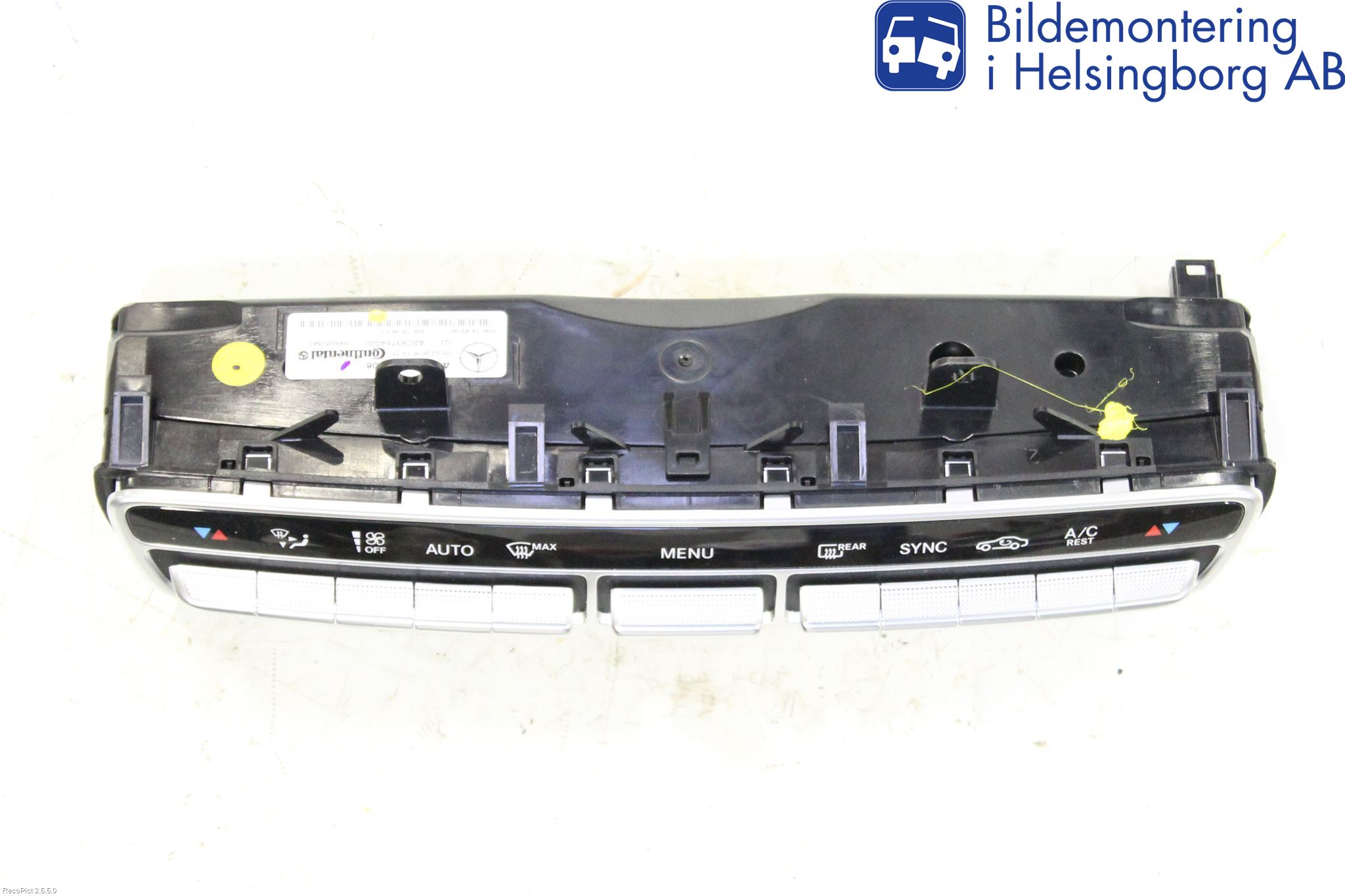 Mercedes-Benz MB C-KLASS (W205) 14-21 Varme Ac Betjening-Display