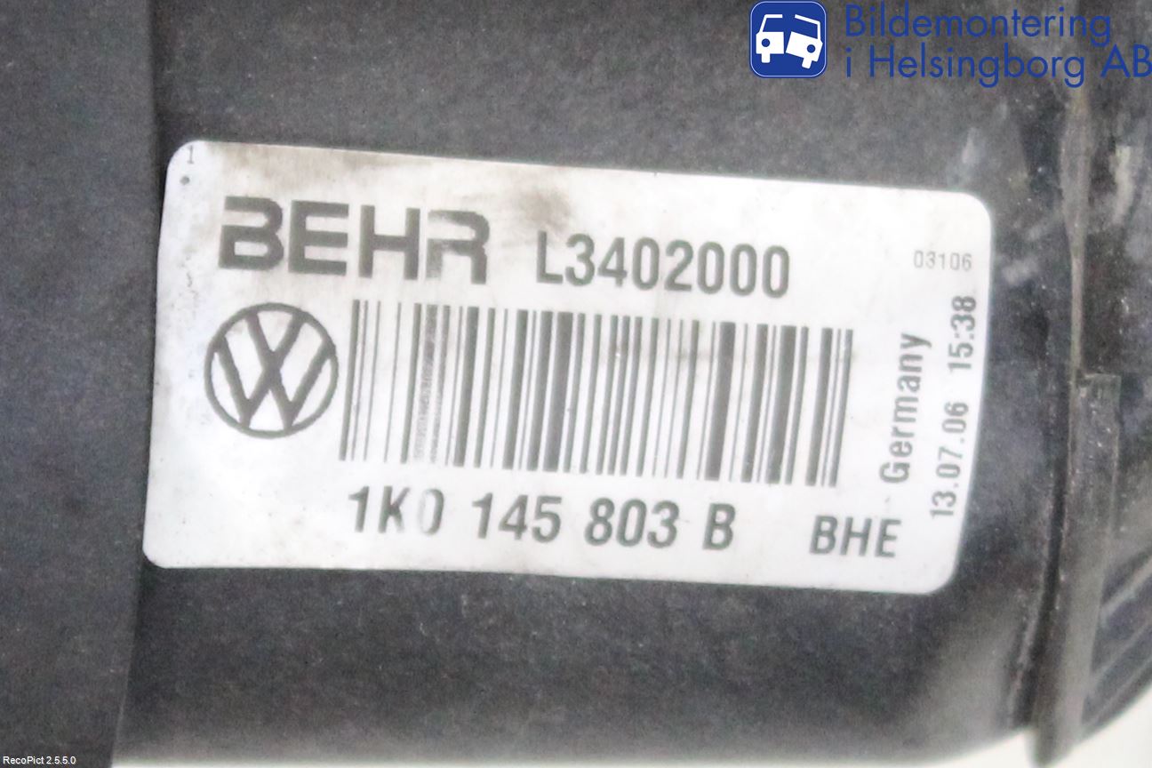 Volkswagen VW GOLF V 04-09 Intercooler Radiator