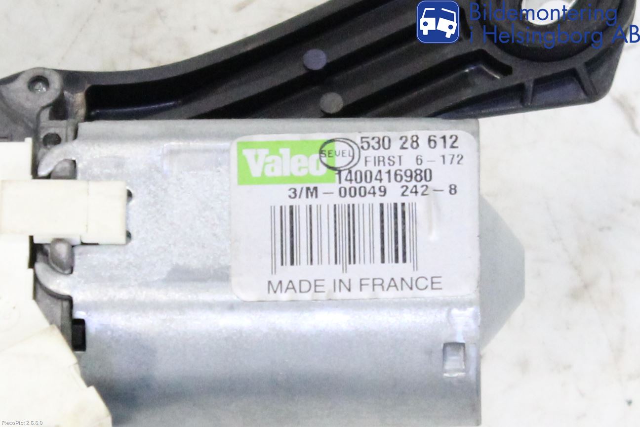 Citroen JUMPY 07-16 Viskermotor Bakluke