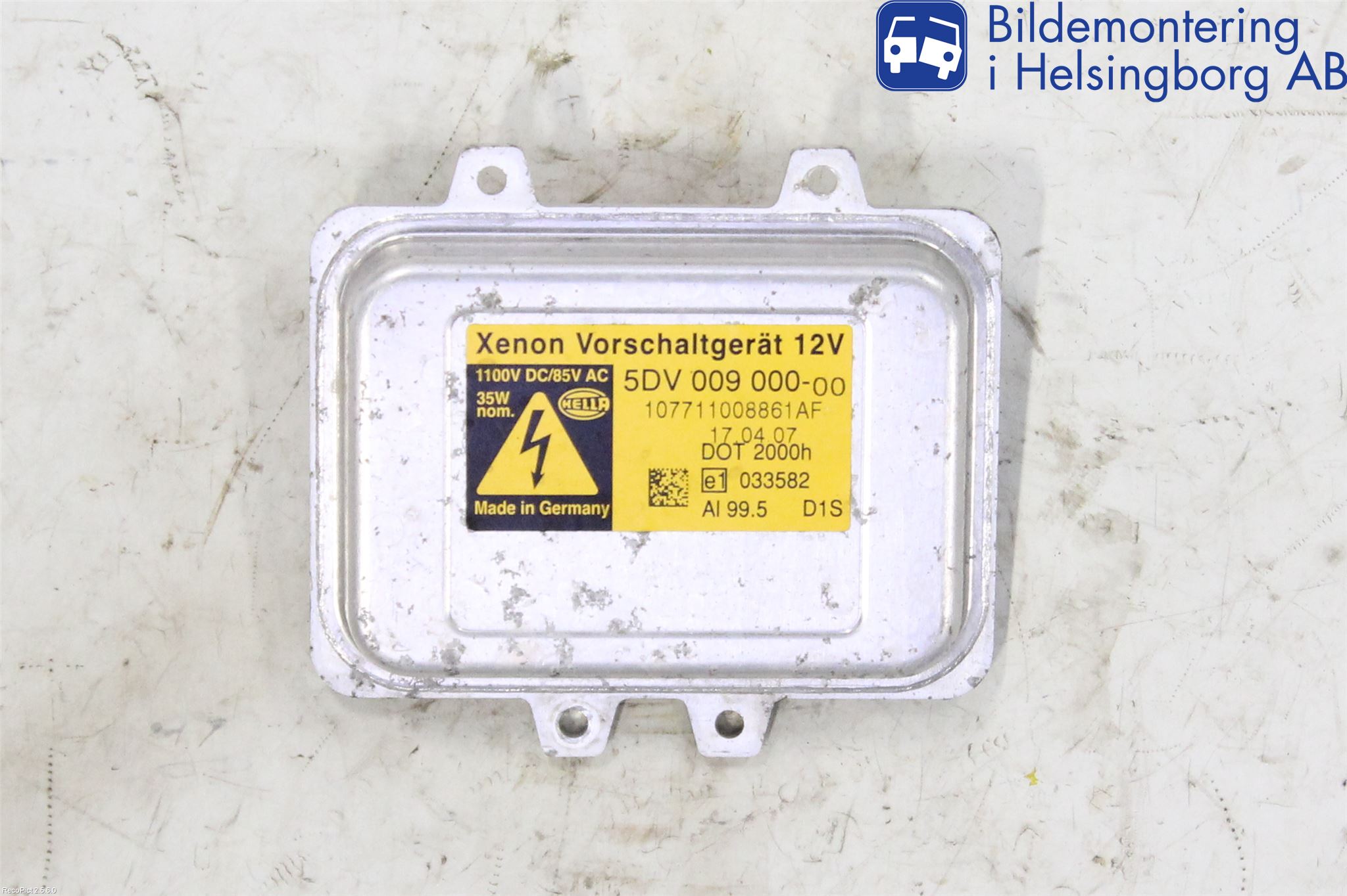 Ford FOCUS C-MAX I 07-10 Styreenhet Xenon