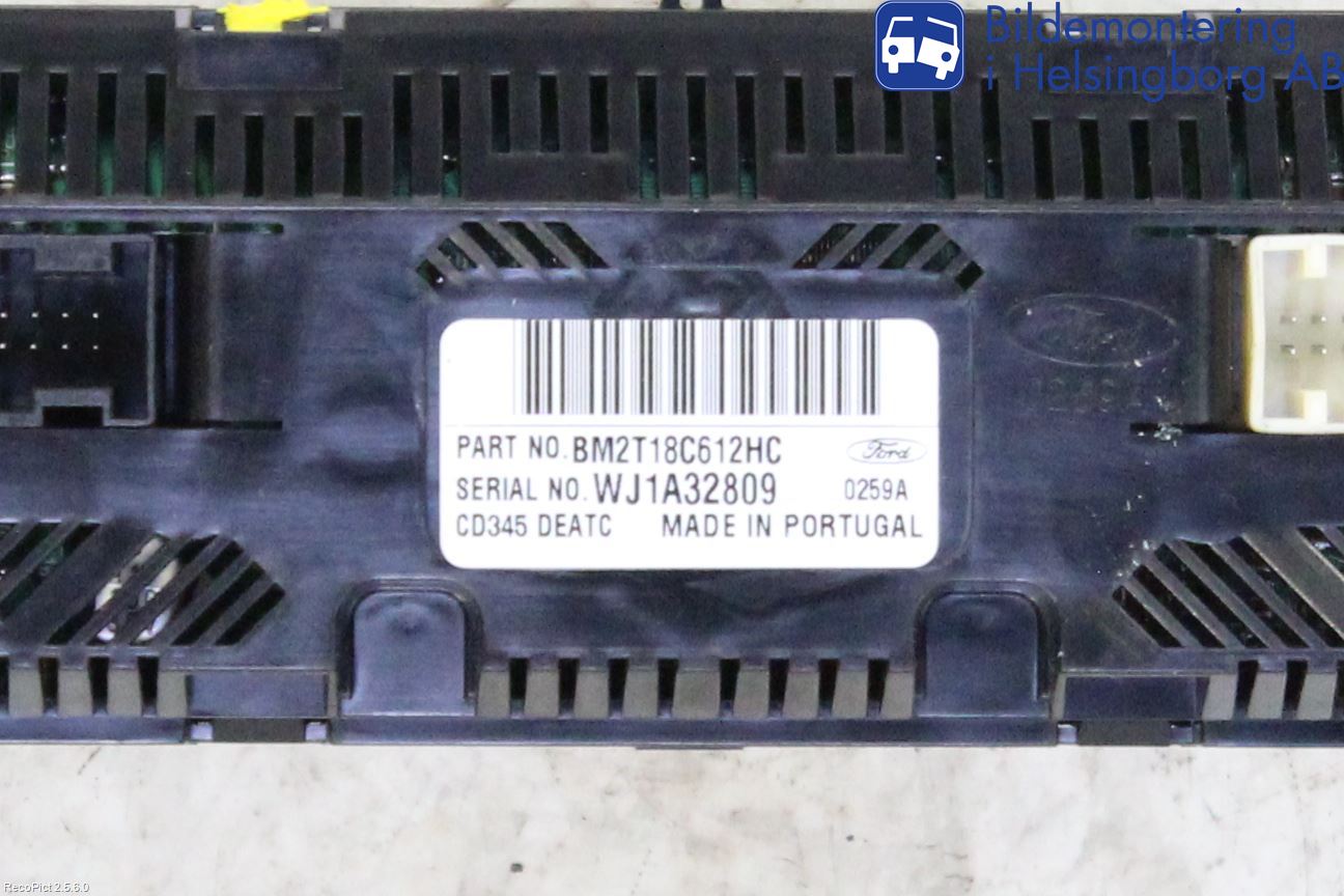 Ford MONDEO 07-15 Varme Ac Betjening-Display