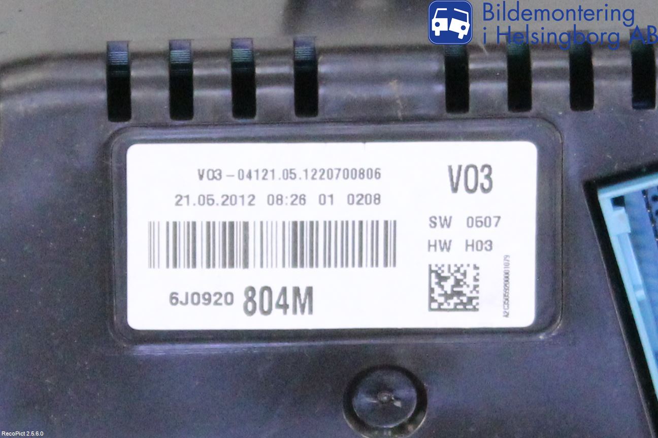 Seat IBIZA IV 08-16 Instr Kombinert