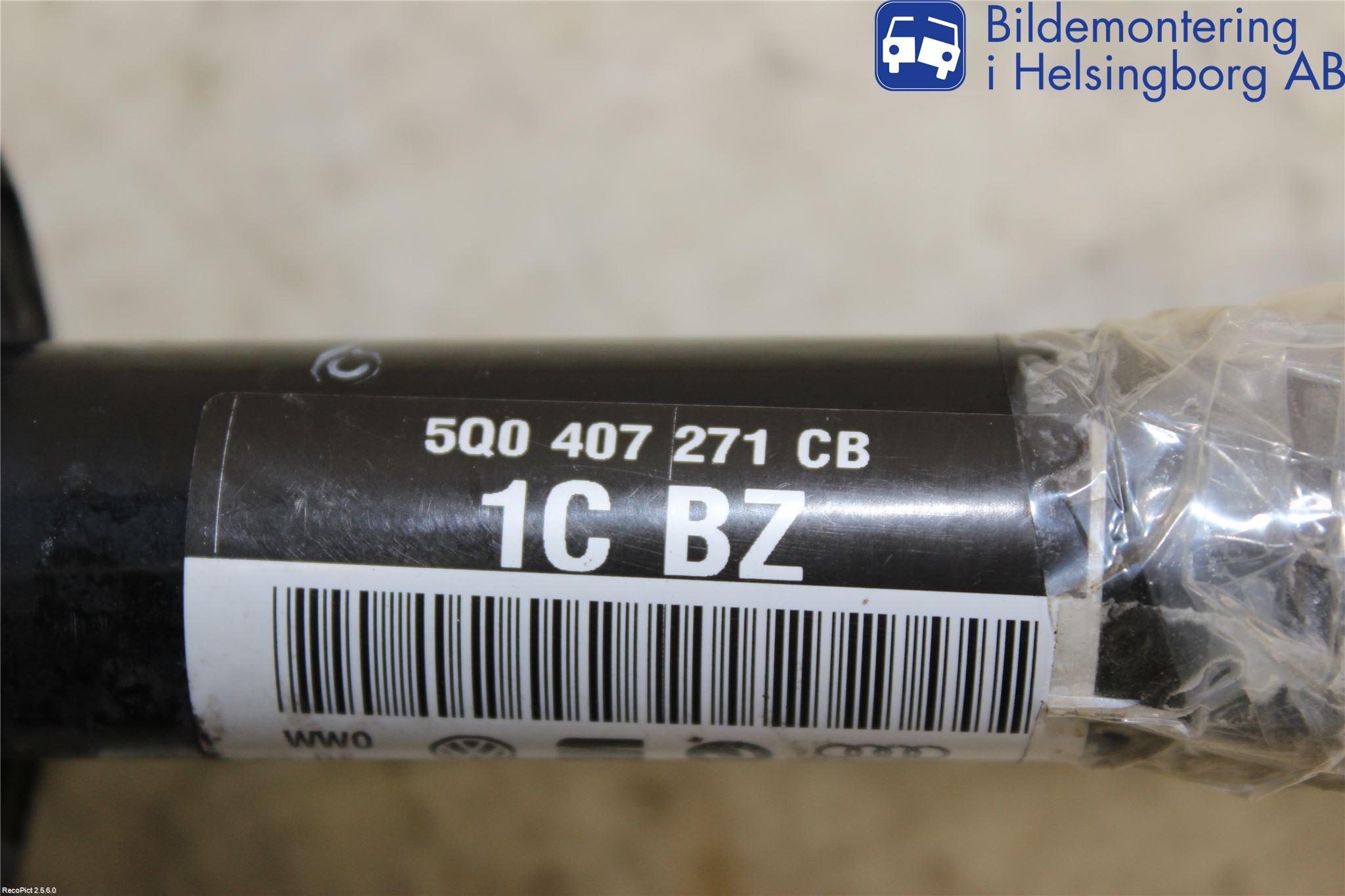 Audi A3/S3 8V 13-20 Drivaksel Foran Kompl Venstre