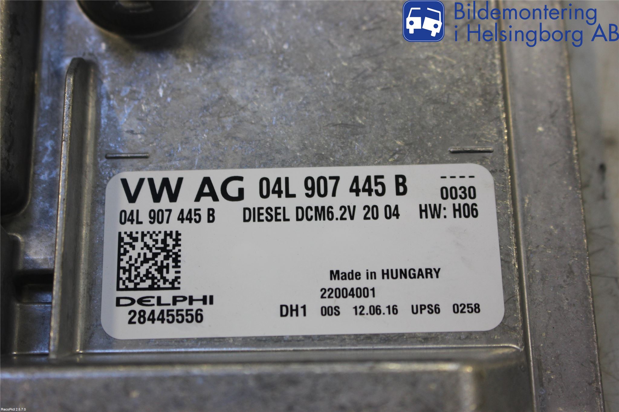 Seat LEON 13-20 Styreenhet Dieselpumpe