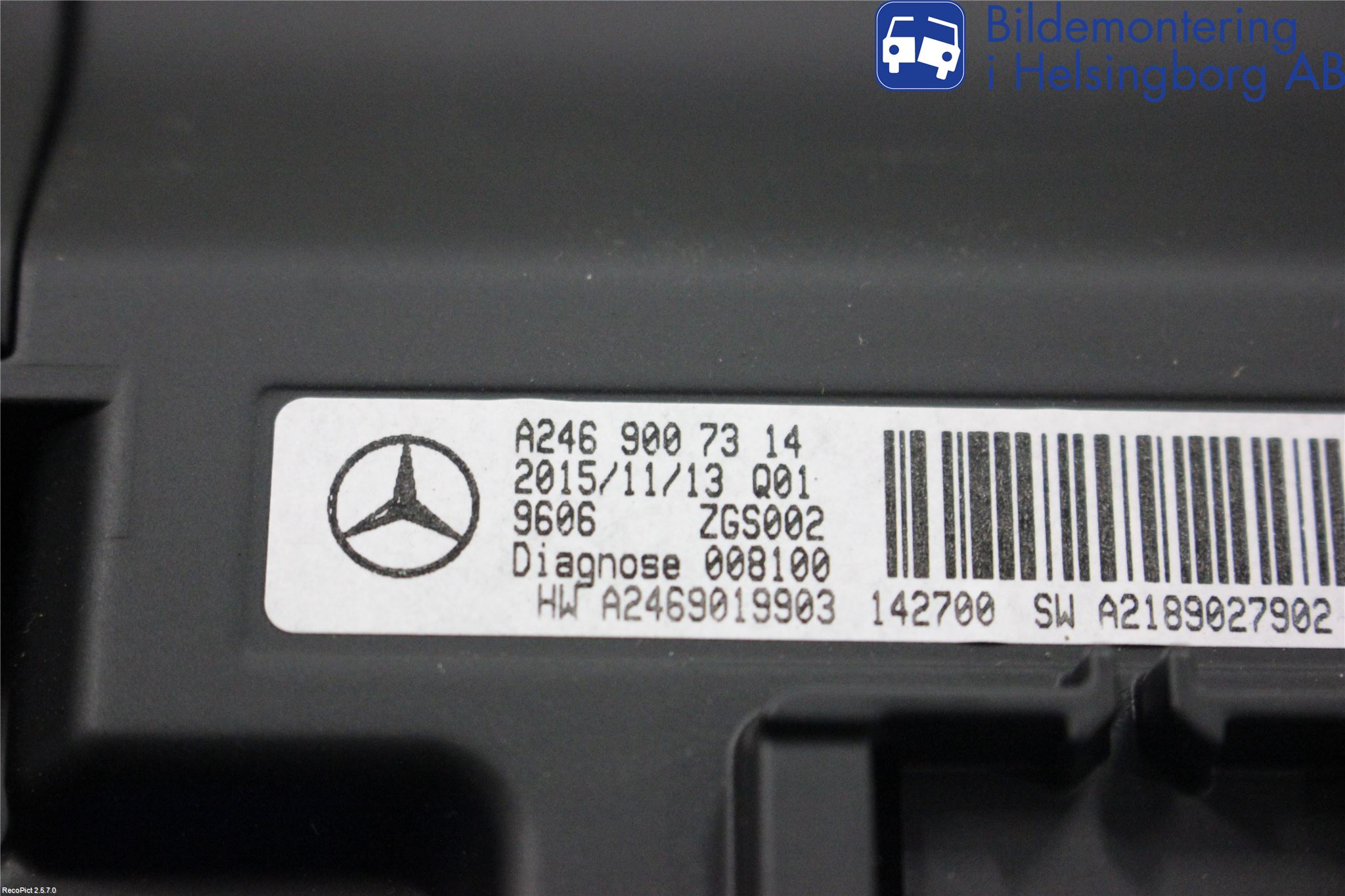 Mercedes-Benz MB GLA-KLASS (X156) 13-20 Instr Varselys - Display