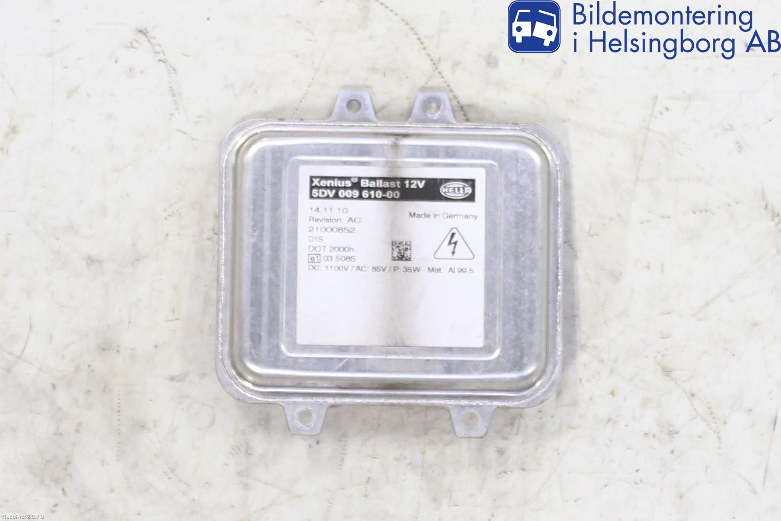 Skoda OCTAVIA (1Z) 05-13 Styreenhet Xenon