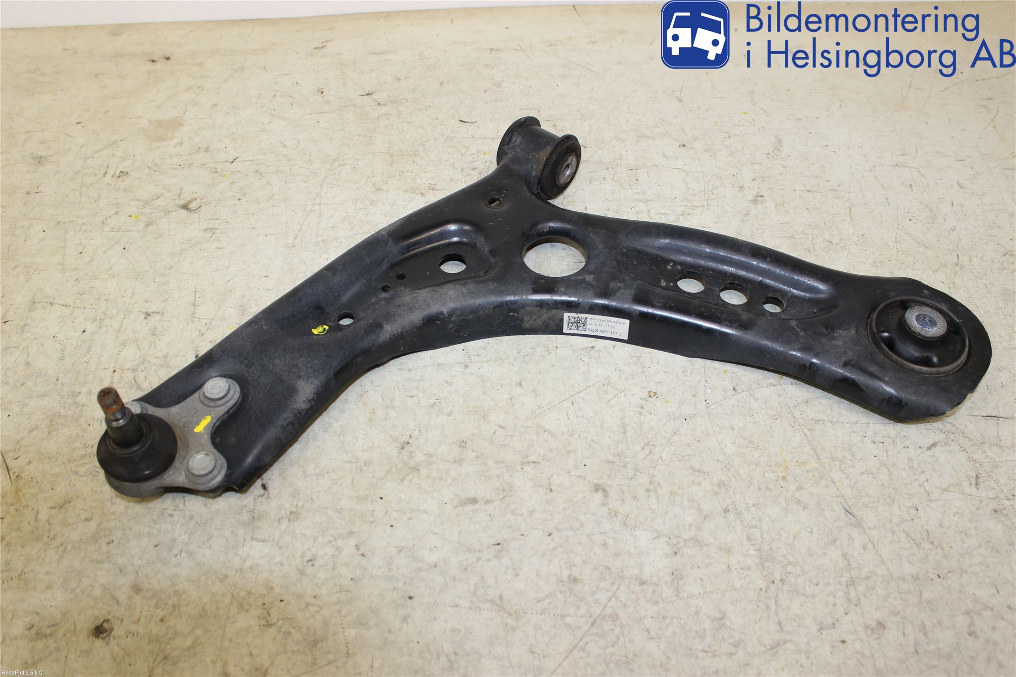 Seat LEON 13-20 Bærearm Foran Venstre Nedre