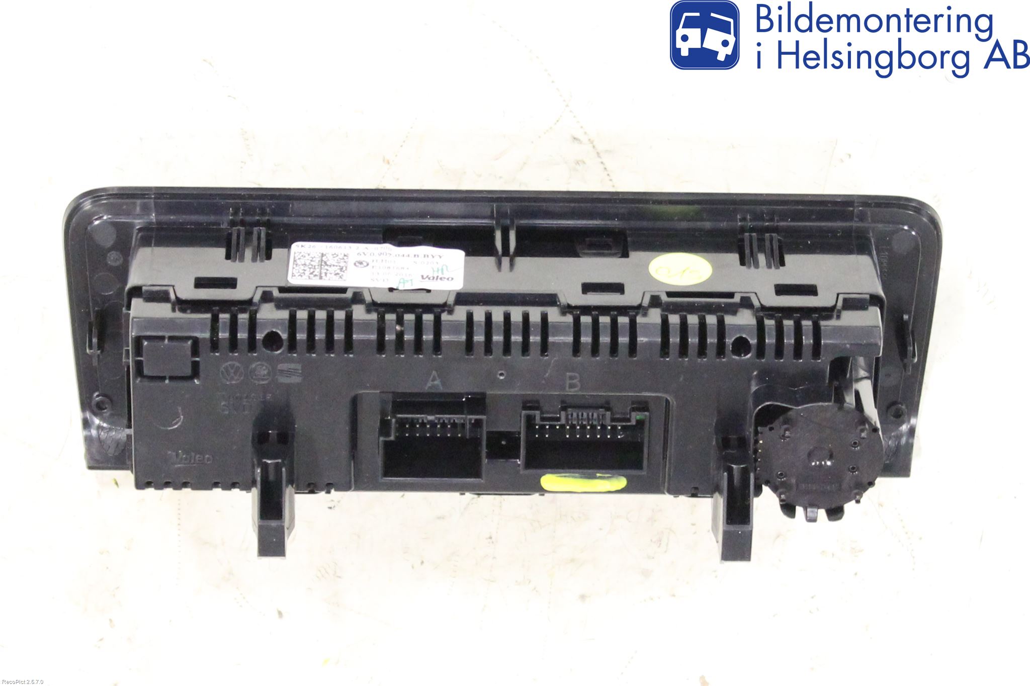 Skoda FABIA 15-21 Varme Ac Betjening-Display