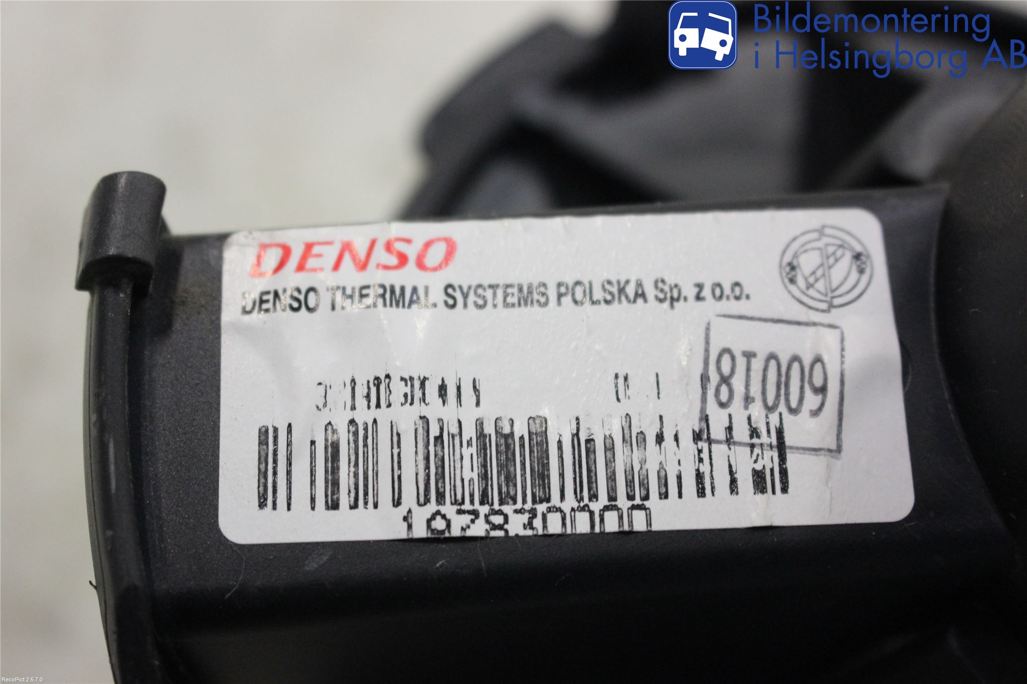 Ford KA 09-16 Varmeapparat Viftemotor