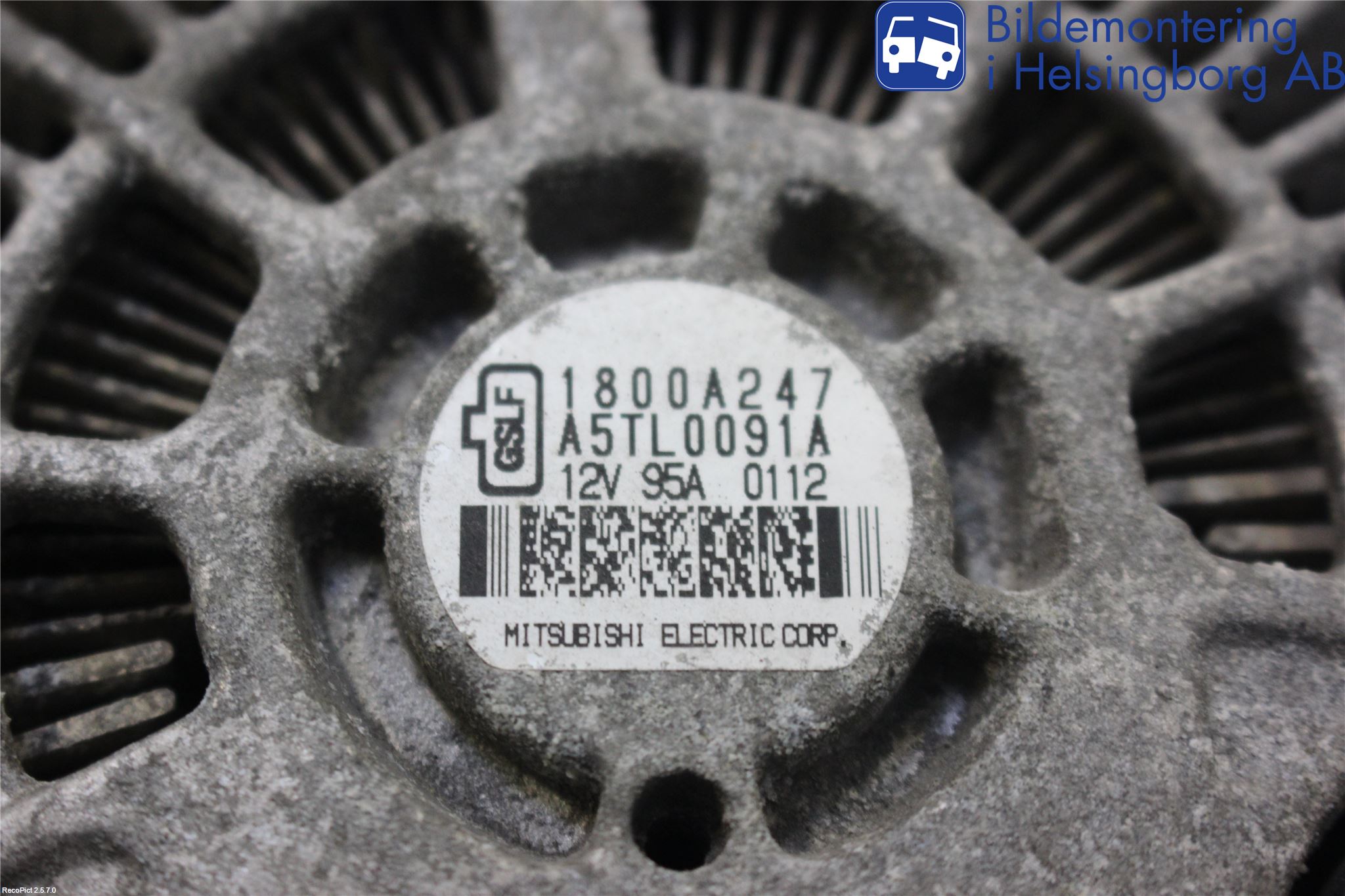 Mitsubishi COLT 09-13 Dynamo
