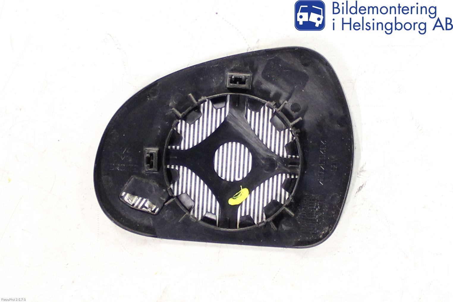 Peugeot 207 Speil Glass H