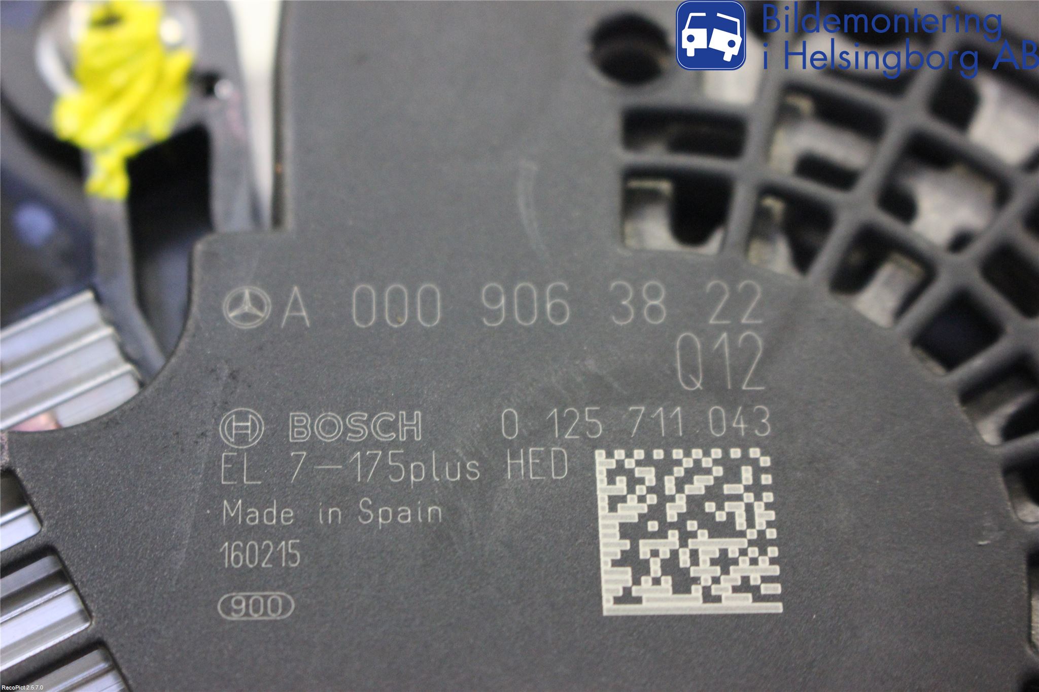 Mercedes-Benz MB A-KLASS (W176) 13-18 Dynamo