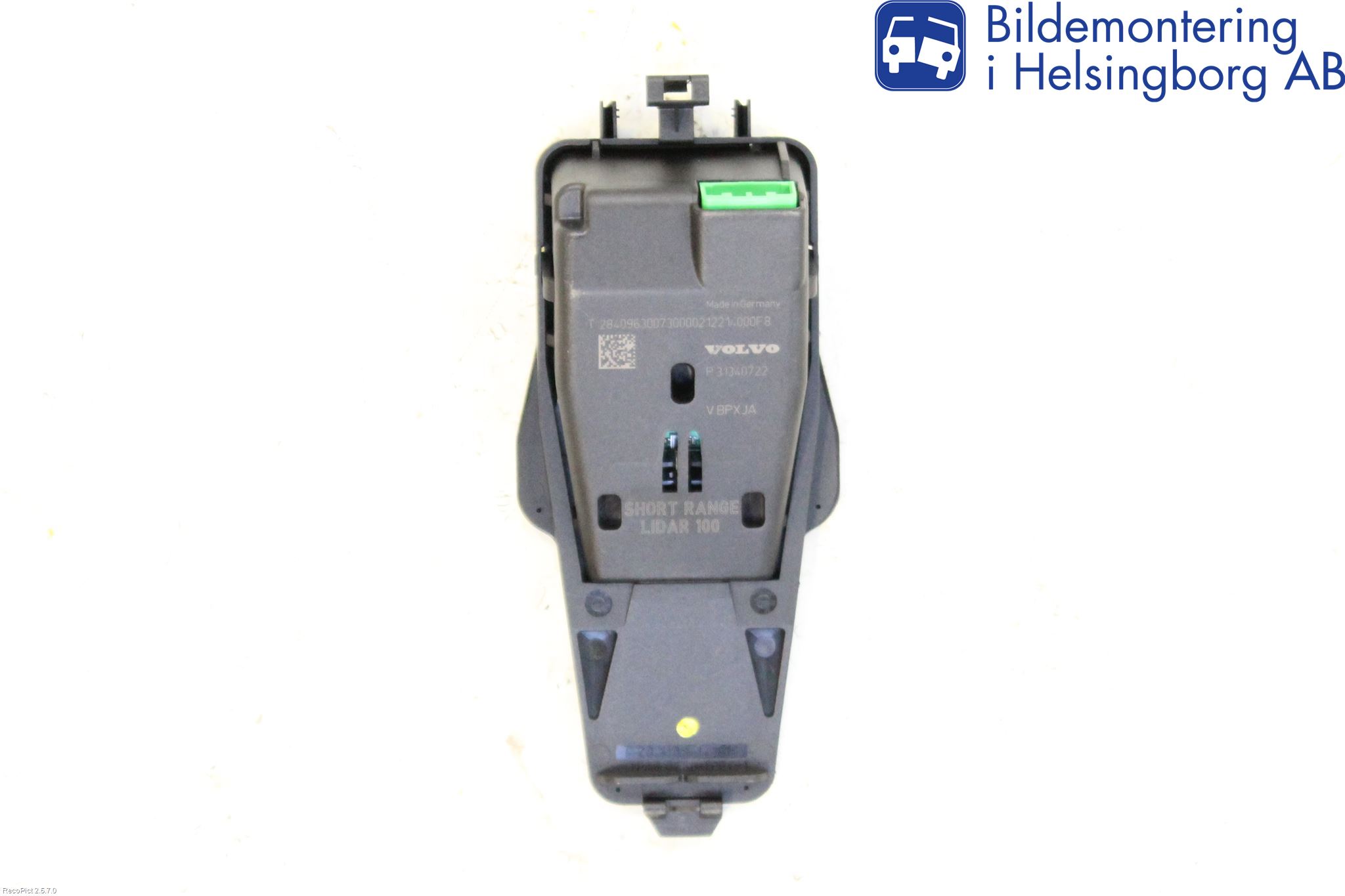Volvo V70 08-13 Sensor Kollisjonsbeskyttelse