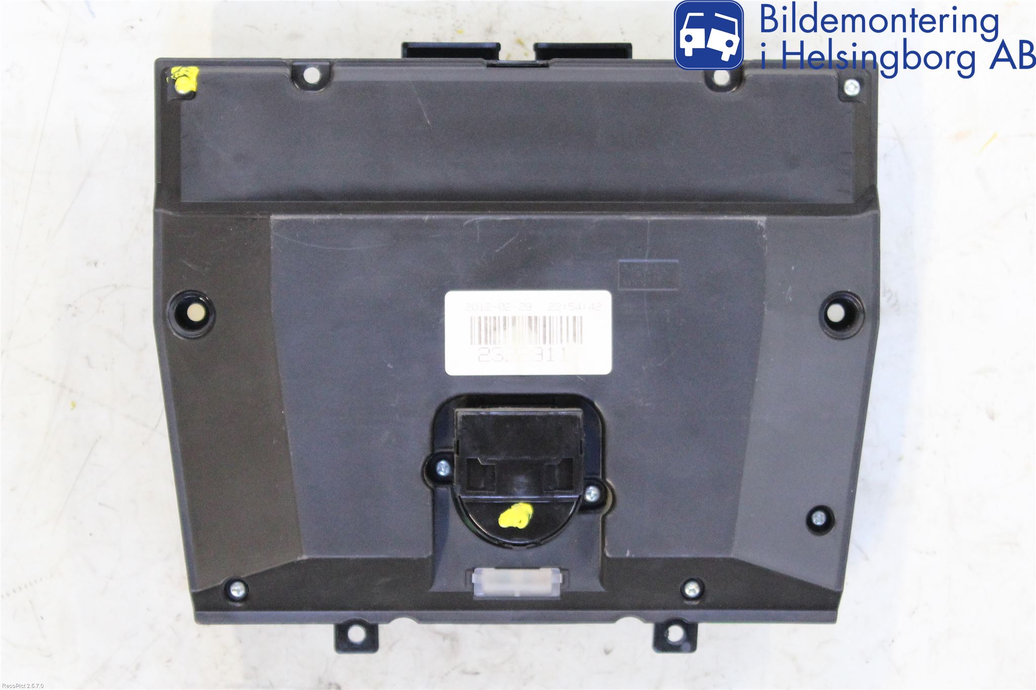 Volvo V70 08-13 Varme Ac Betjening-Display