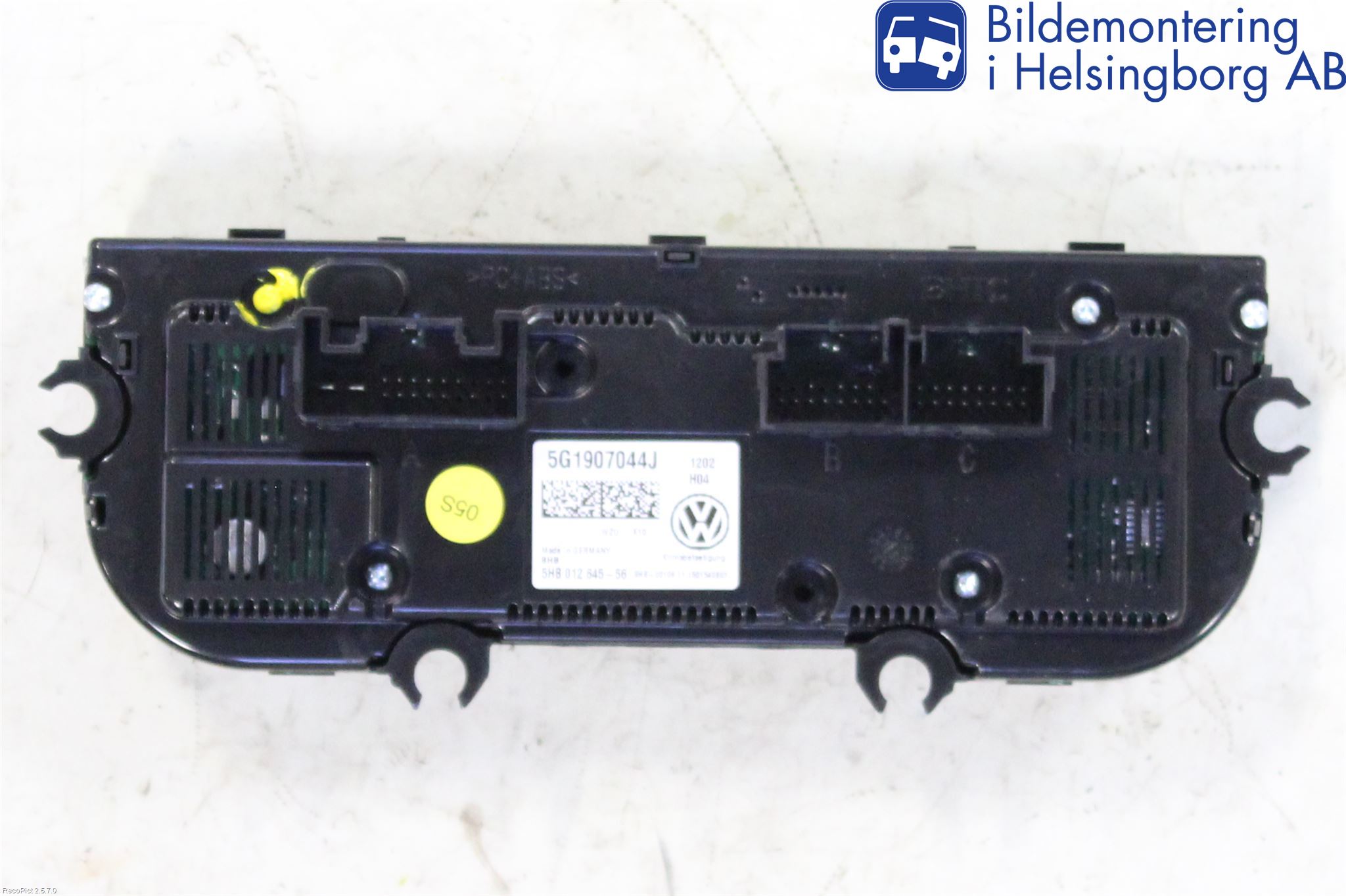 Volkswagen VW PASSAT 15-19 Varme Ac Betjening-Display