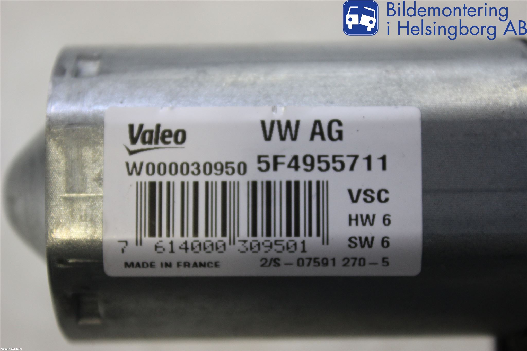 Skoda RAPID Viskermotor Bakluke