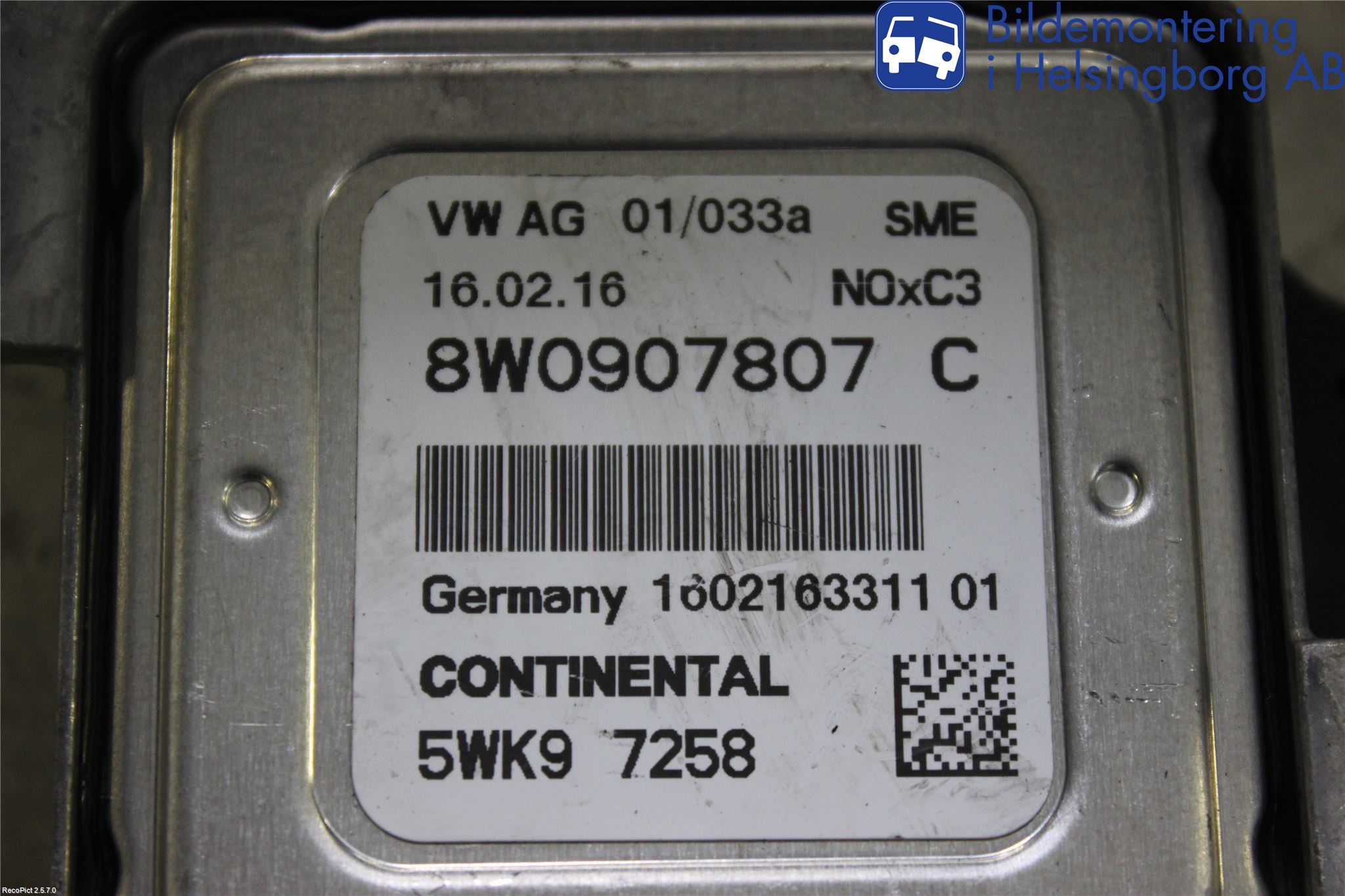 Audi A4/S4 B9 16-19 Inns Lambdasonde