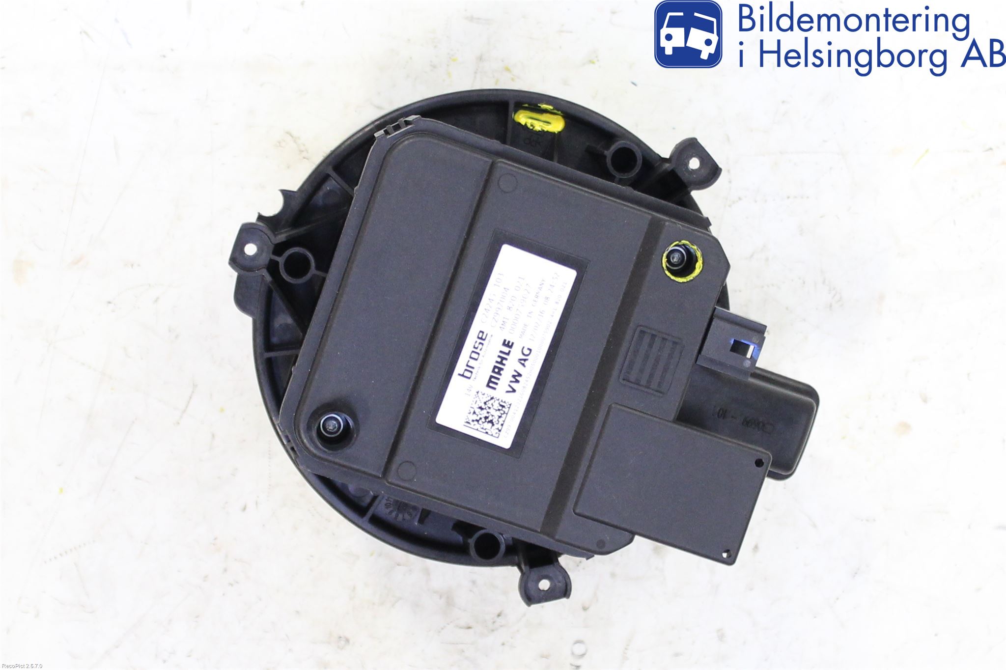 Audi A4/S4 B9 16-19 Varmeapparat Viftemotor