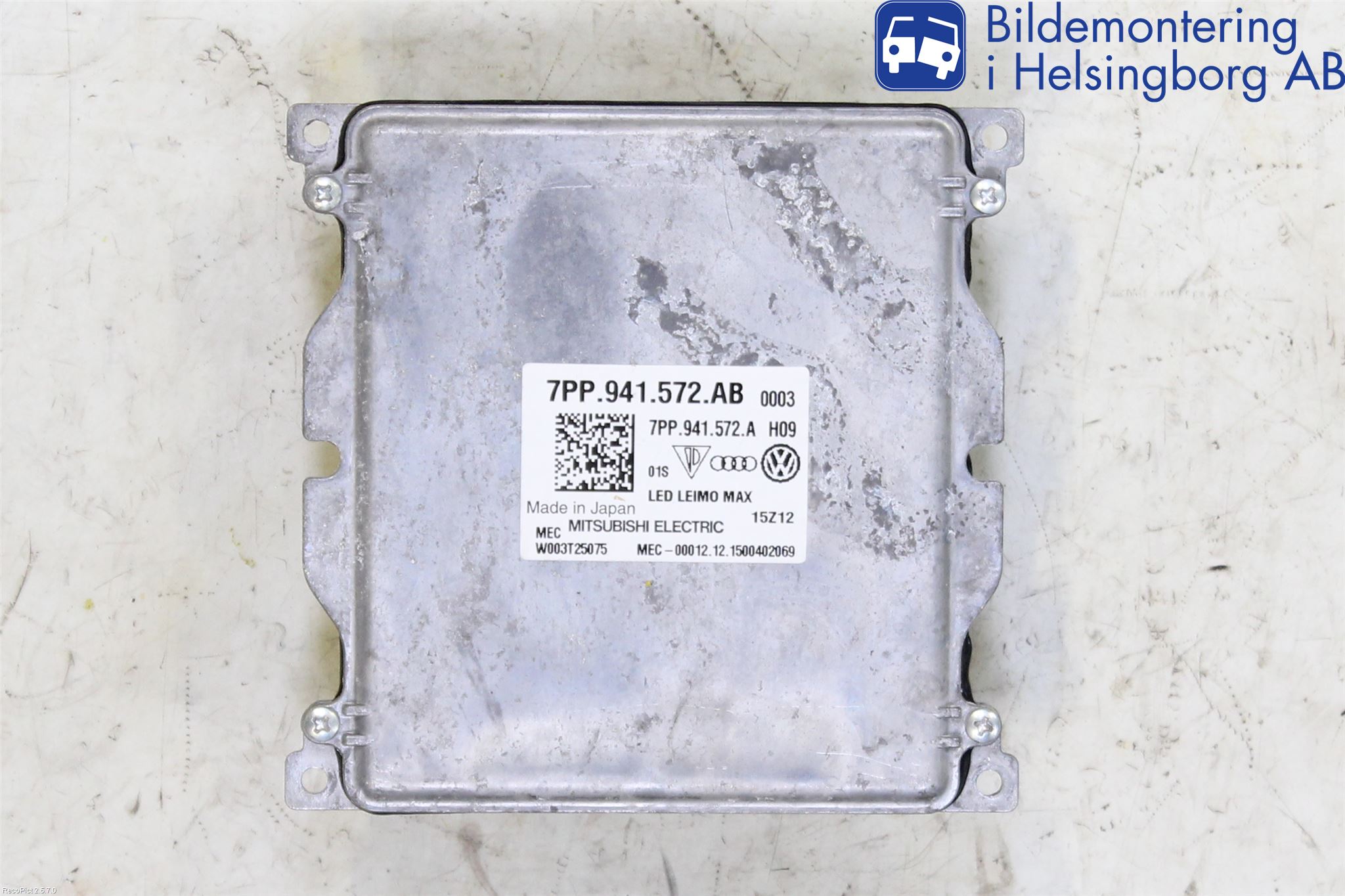 Audi A4/S4 B9 16-19 Styreenhet Xenon