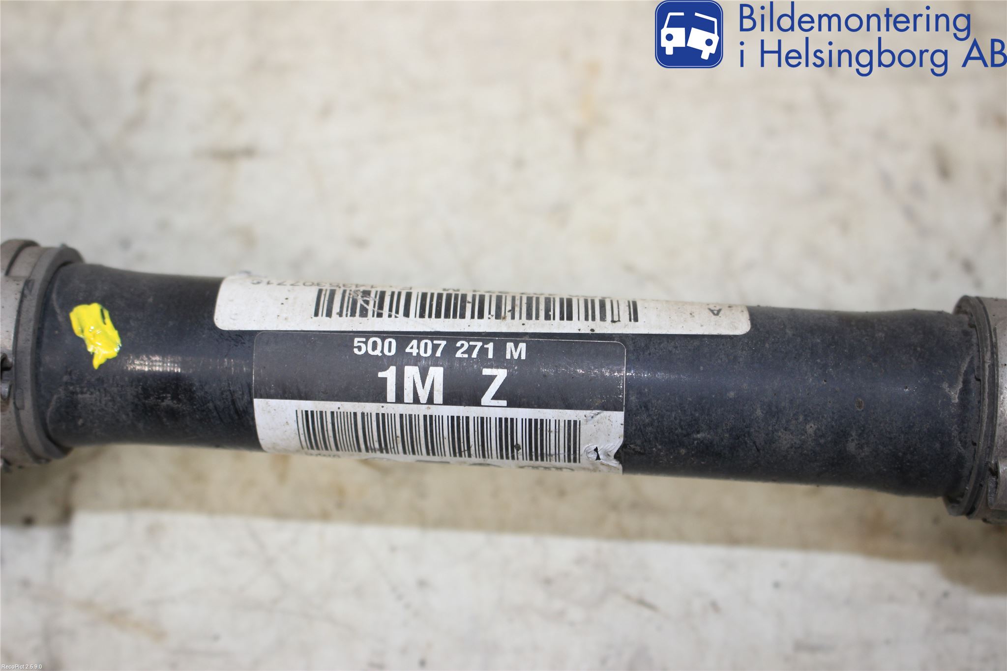 Volkswagen VW GOLF / E-GOLF VII 13-20 Drivaksel Foran Kompl Venstre
