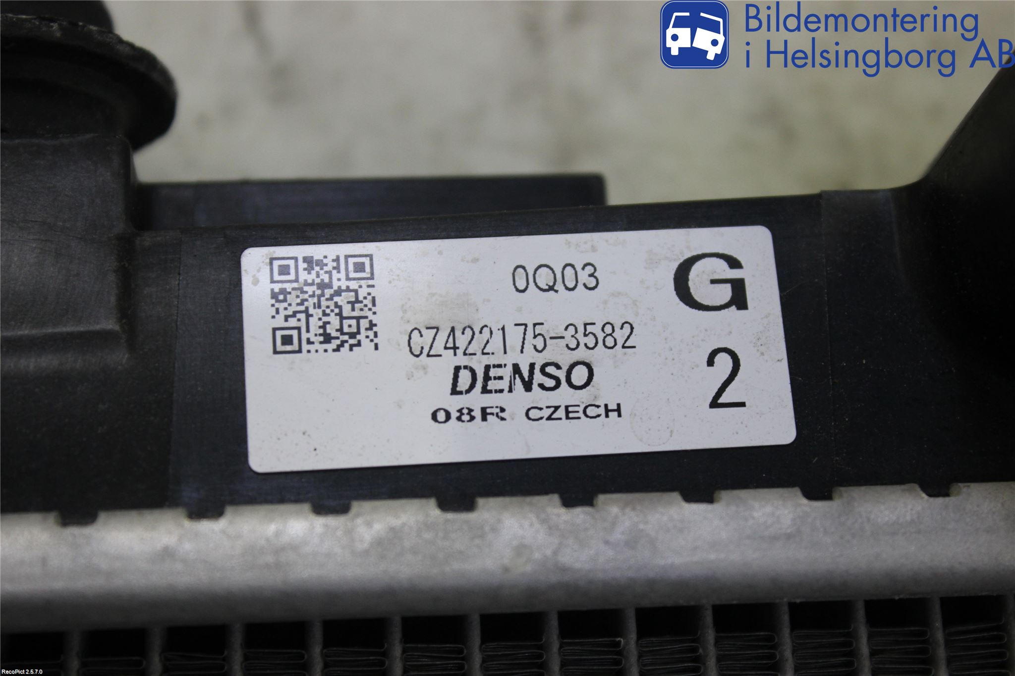 Peugeot 108 15-22 Radiator Manuell