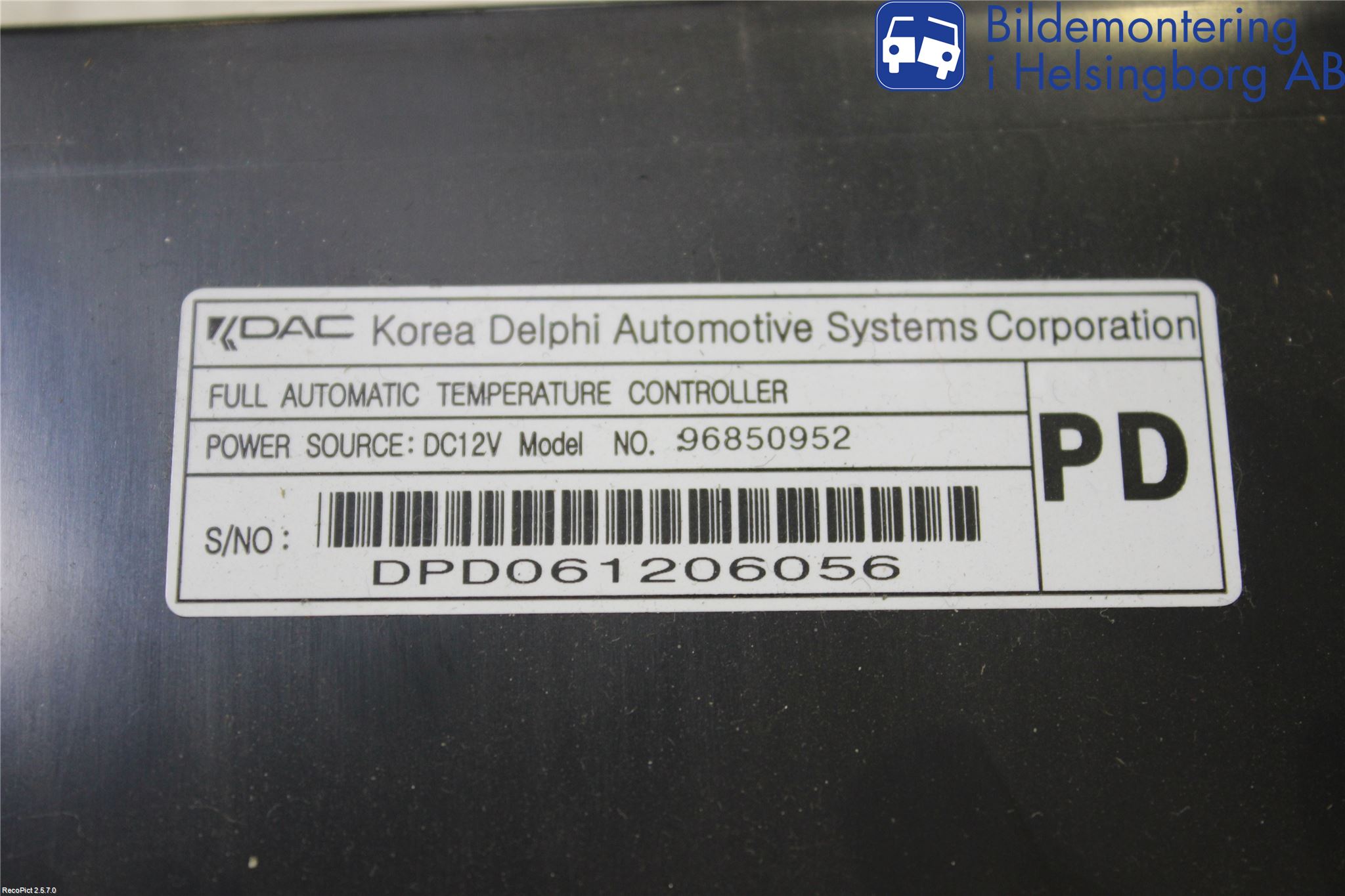 Opel ANTARA Varme Ac Betjening-Display