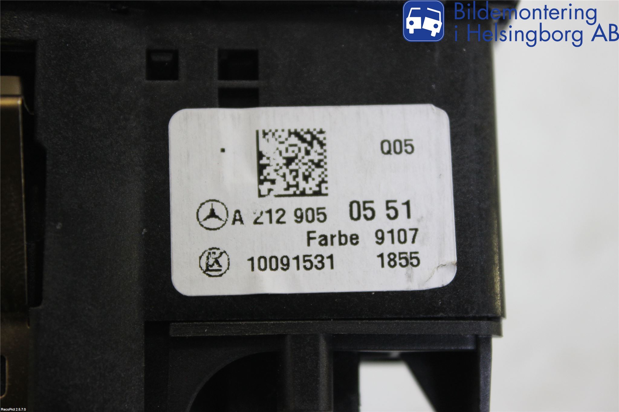 Mercedes-Benz MB CLA-KLASS (C117/X117) 13-19 Bryter Hovedlys