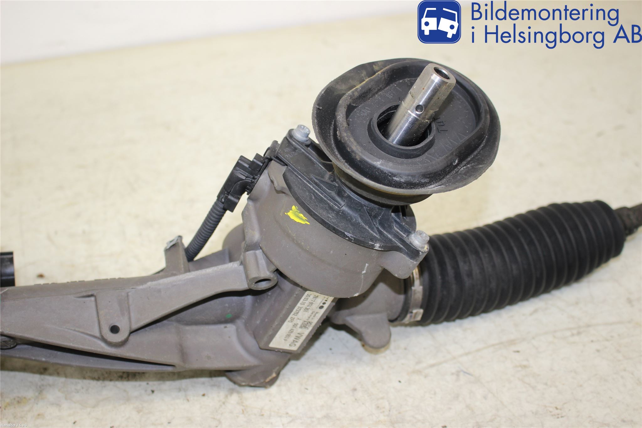 Volkswagen VW GOLF / E-GOLF VII 13-20 Servo Snekke - Tannstang