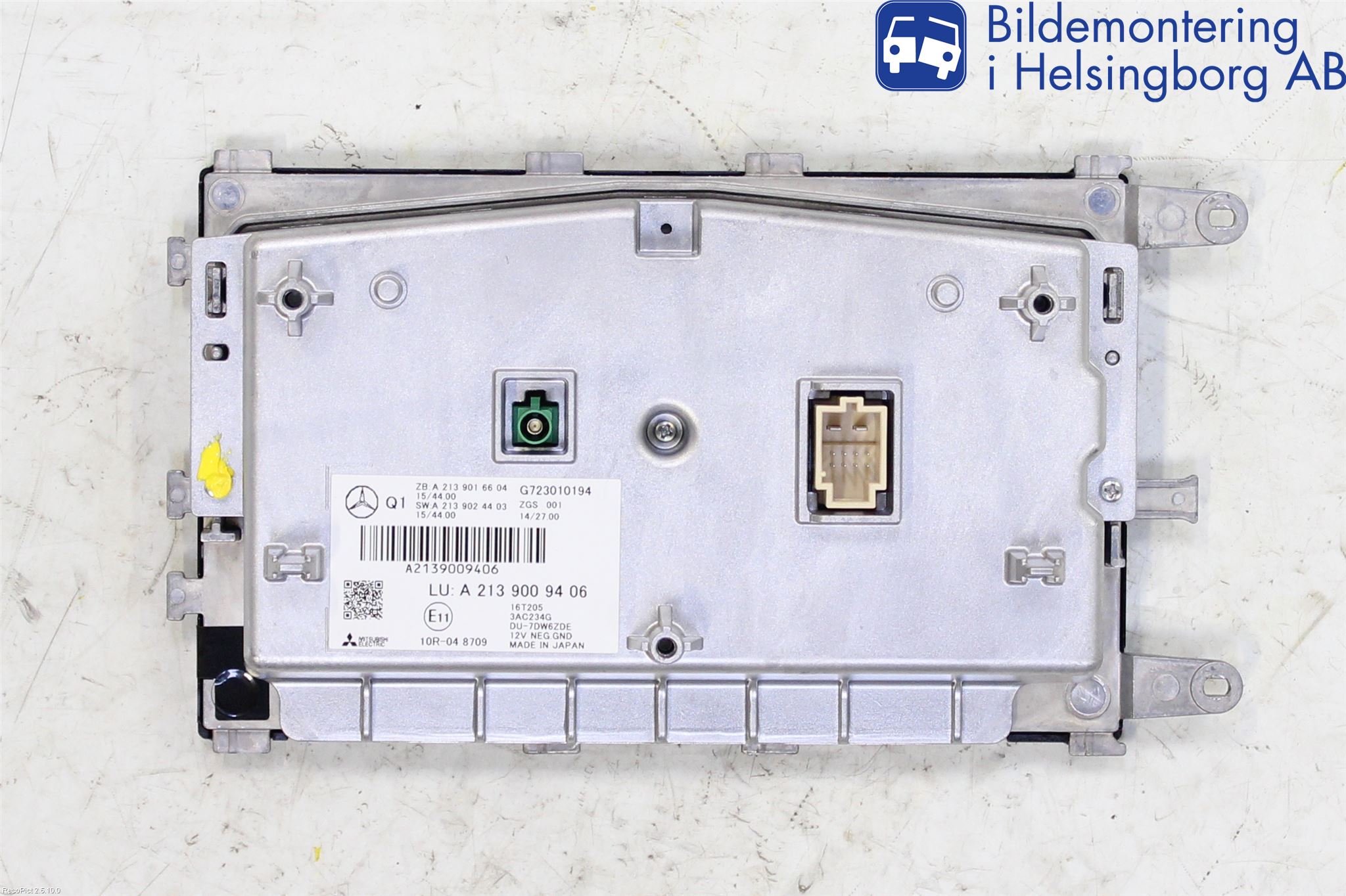 Mercedes-Benz MB E-KLASS (W213) 16-23 Instr Varselys - Display