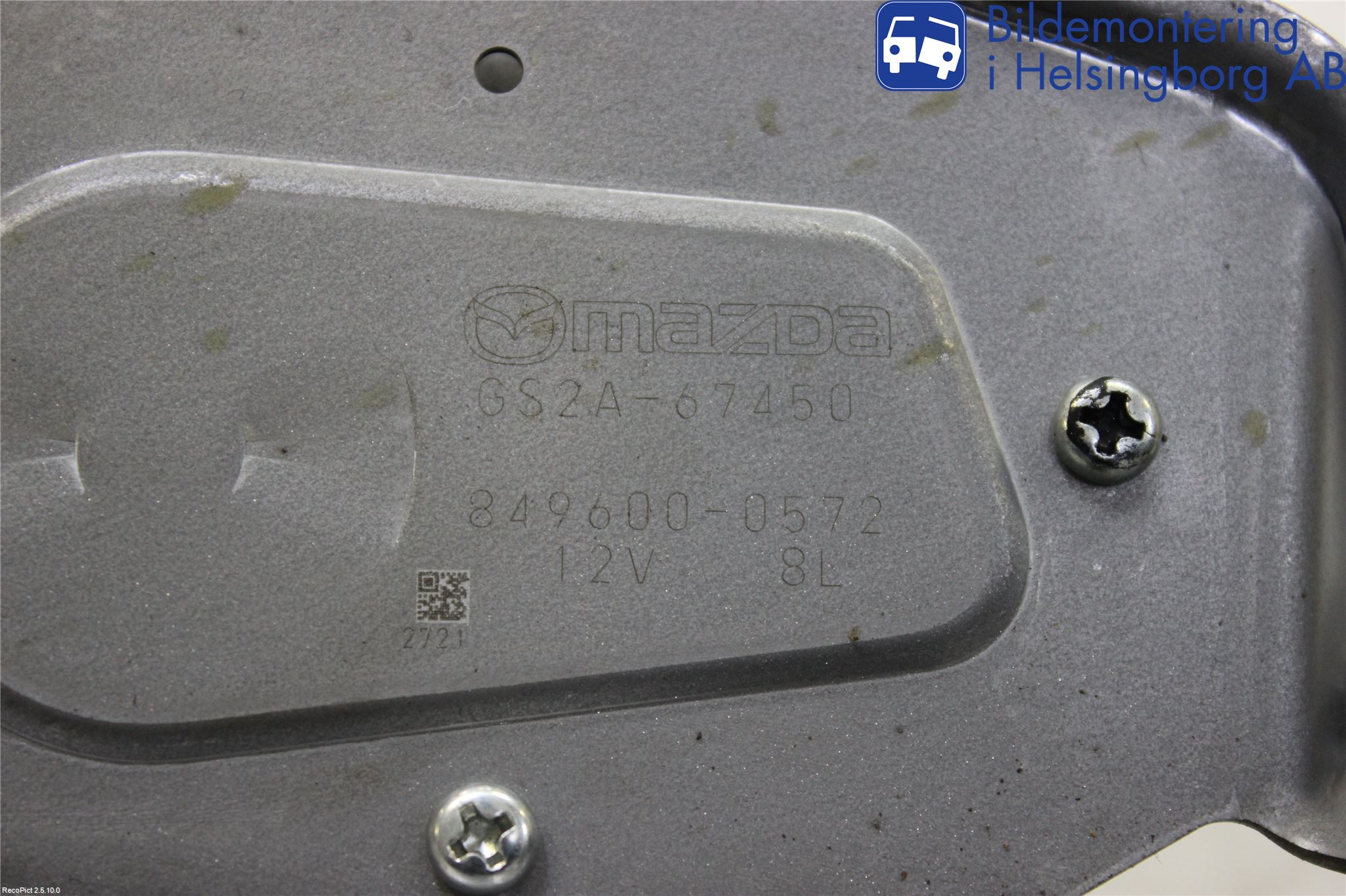 Mazda 6 08-13 Viskermotor Bakluke