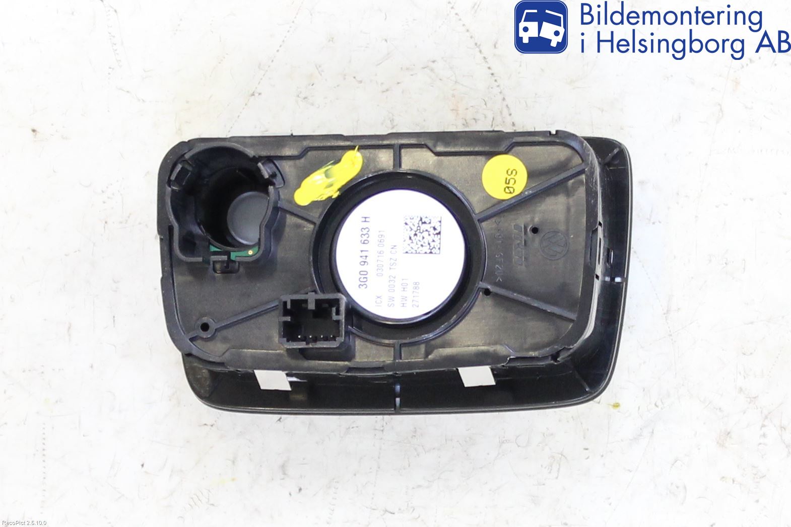 Volkswagen VW PASSAT 15-19 Bryter Hovedlys