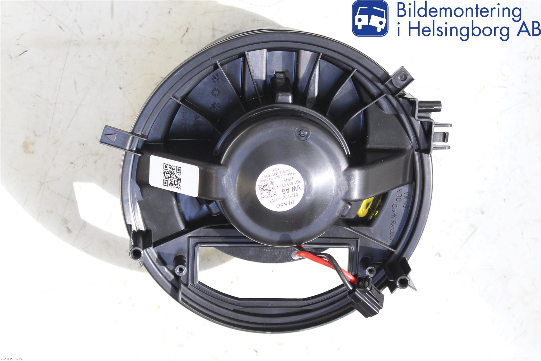 Volkswagen VW PASSAT 15-19 Varmeapparat Viftemotor