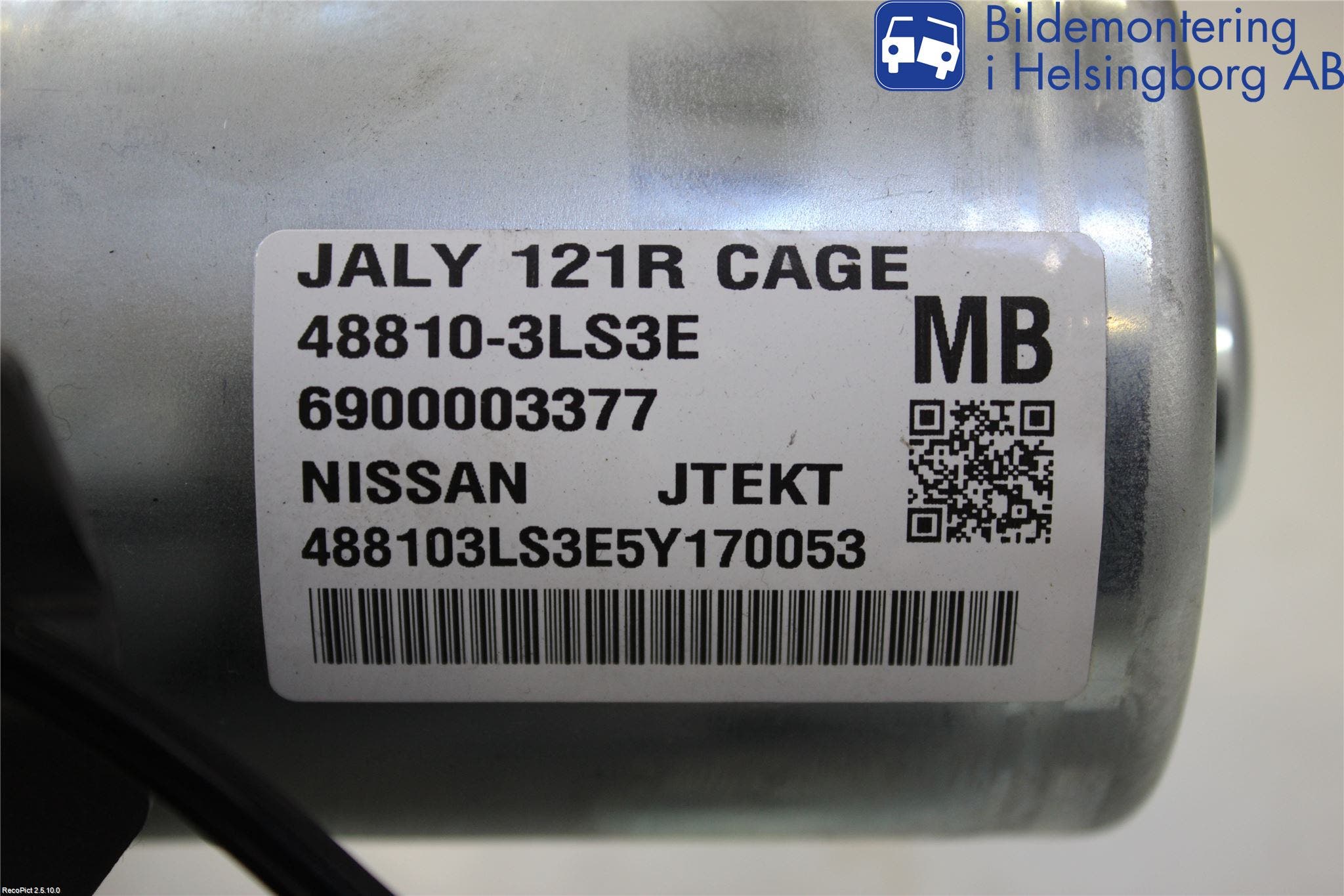 Nissan NV200/NV200 COMBI Rattakselaggregat Innebygd Servo