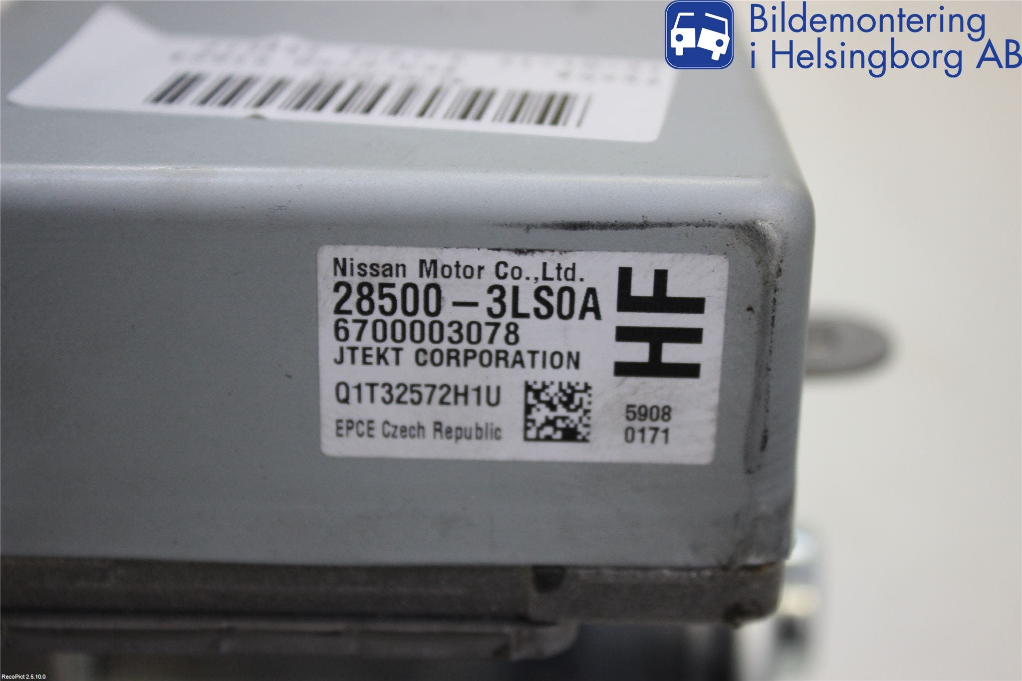Nissan NV200/NV200 COMBI Rattakselaggregat Innebygd Servo