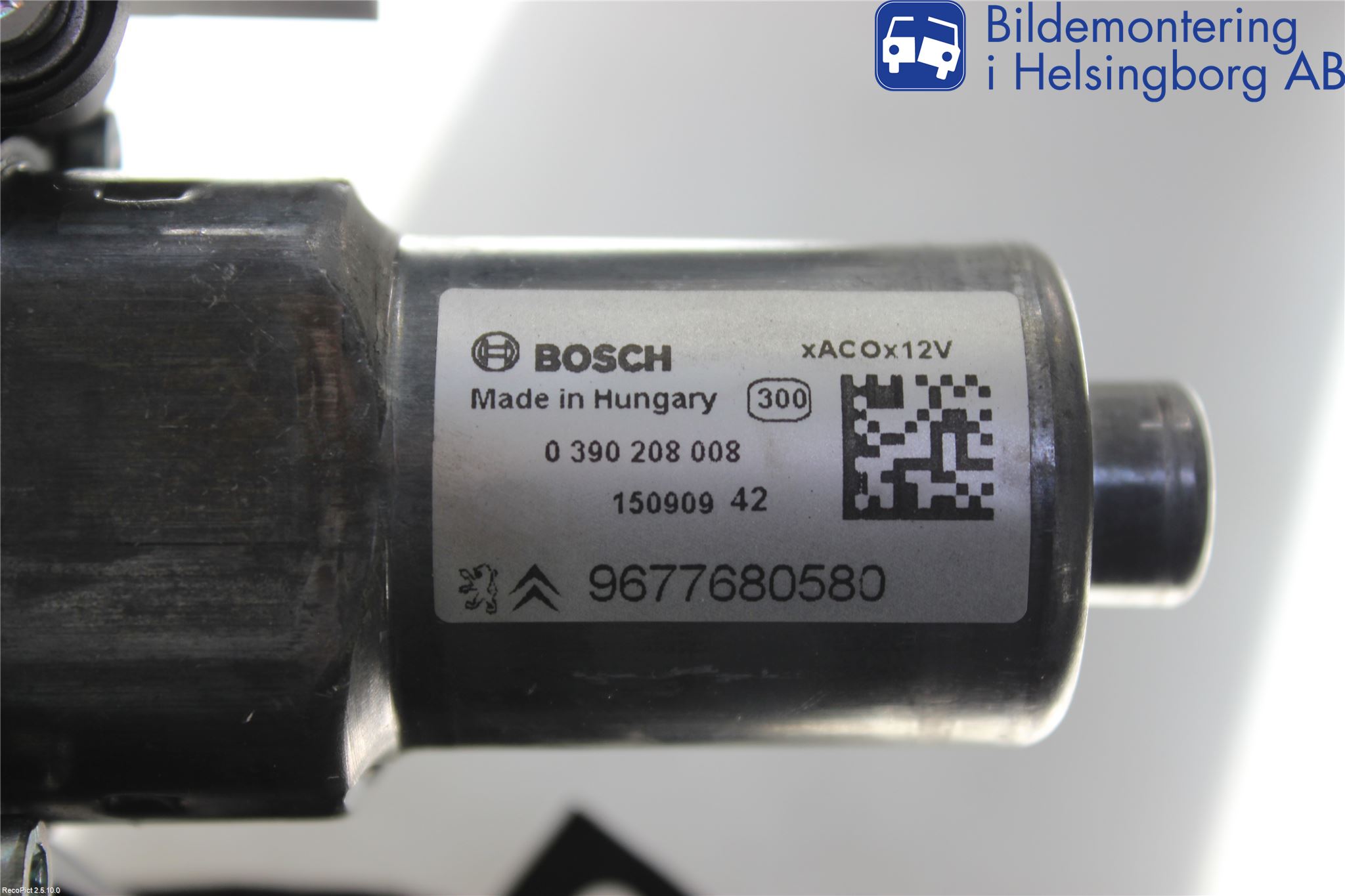 Peugeot 308 14-21 Viskermotor Bakluke