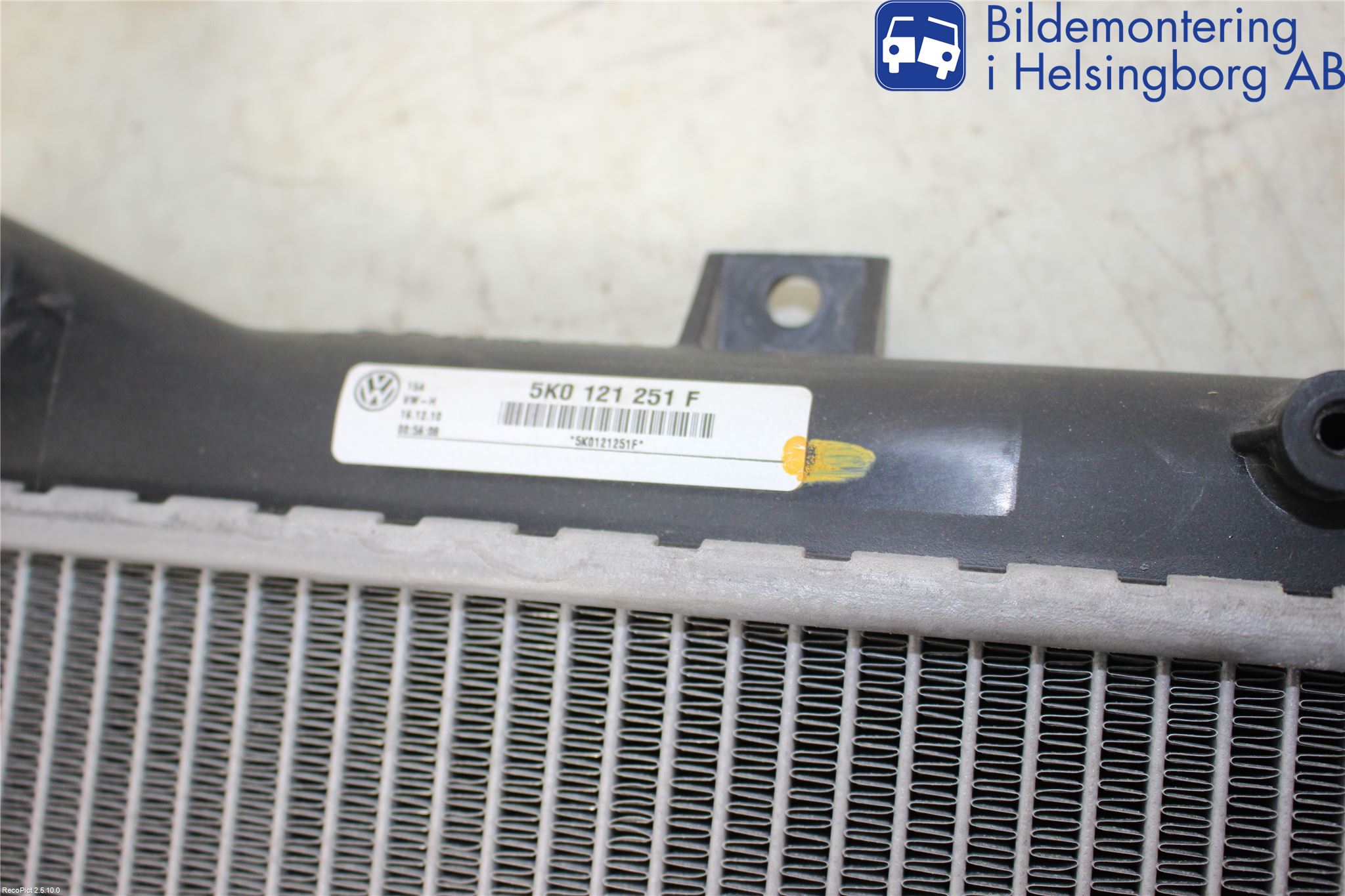 Skoda OCTAVIA (1Z) 05-13 Radiator Manuell