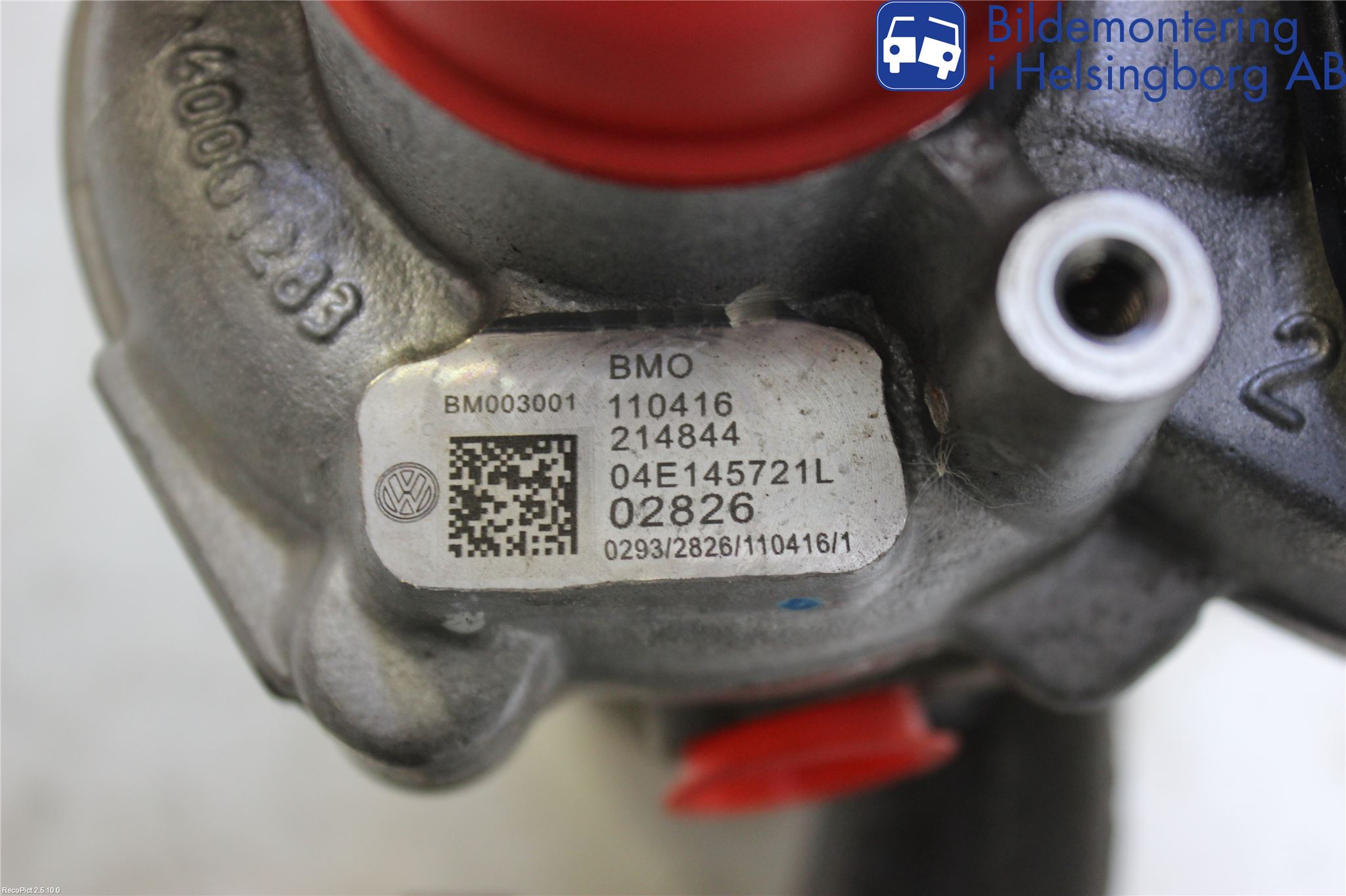Volkswagen VW POLO 10-17 Turboaggregat