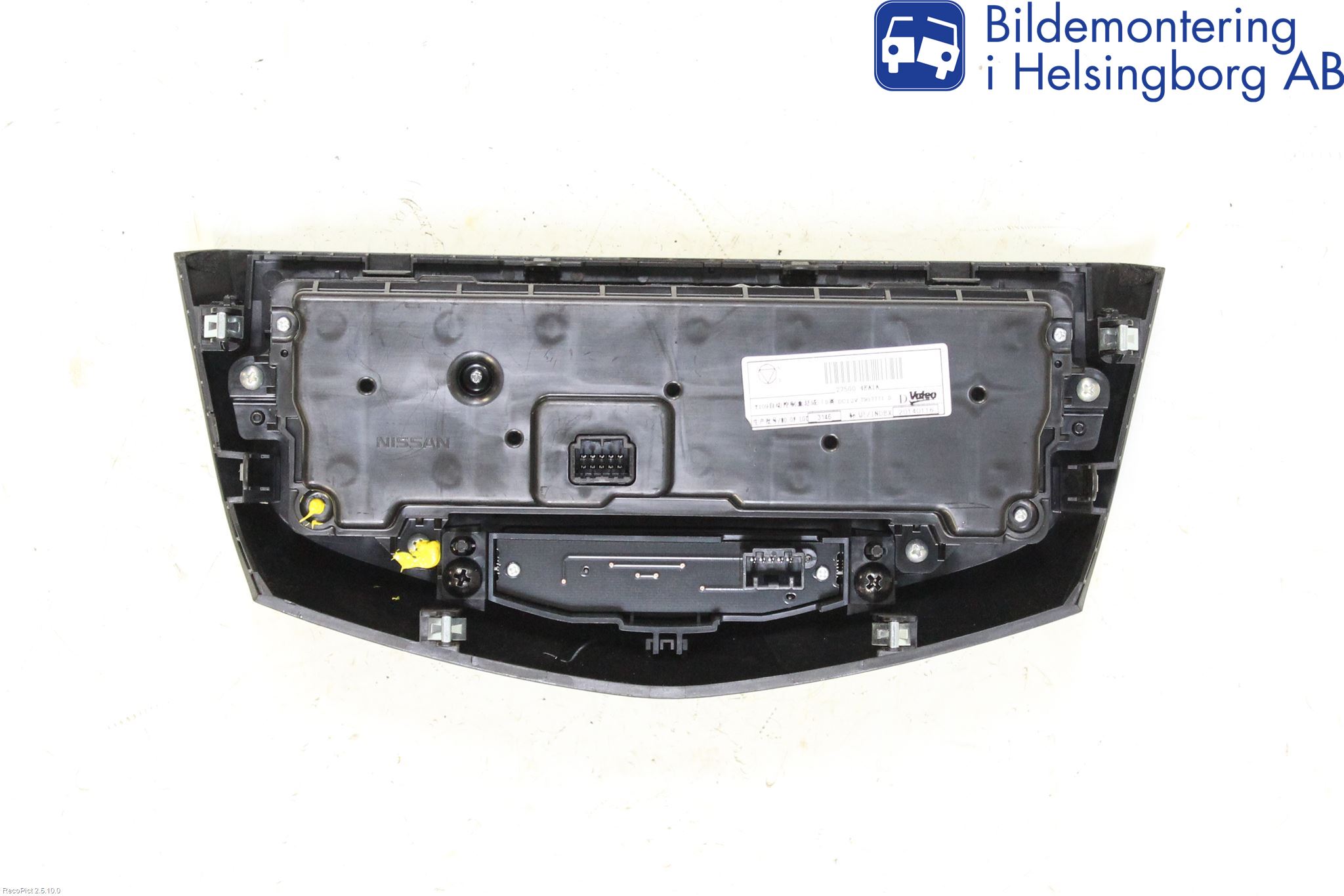 Nissan QASHQAI 14-17 Varme Ac Betjening-Display
