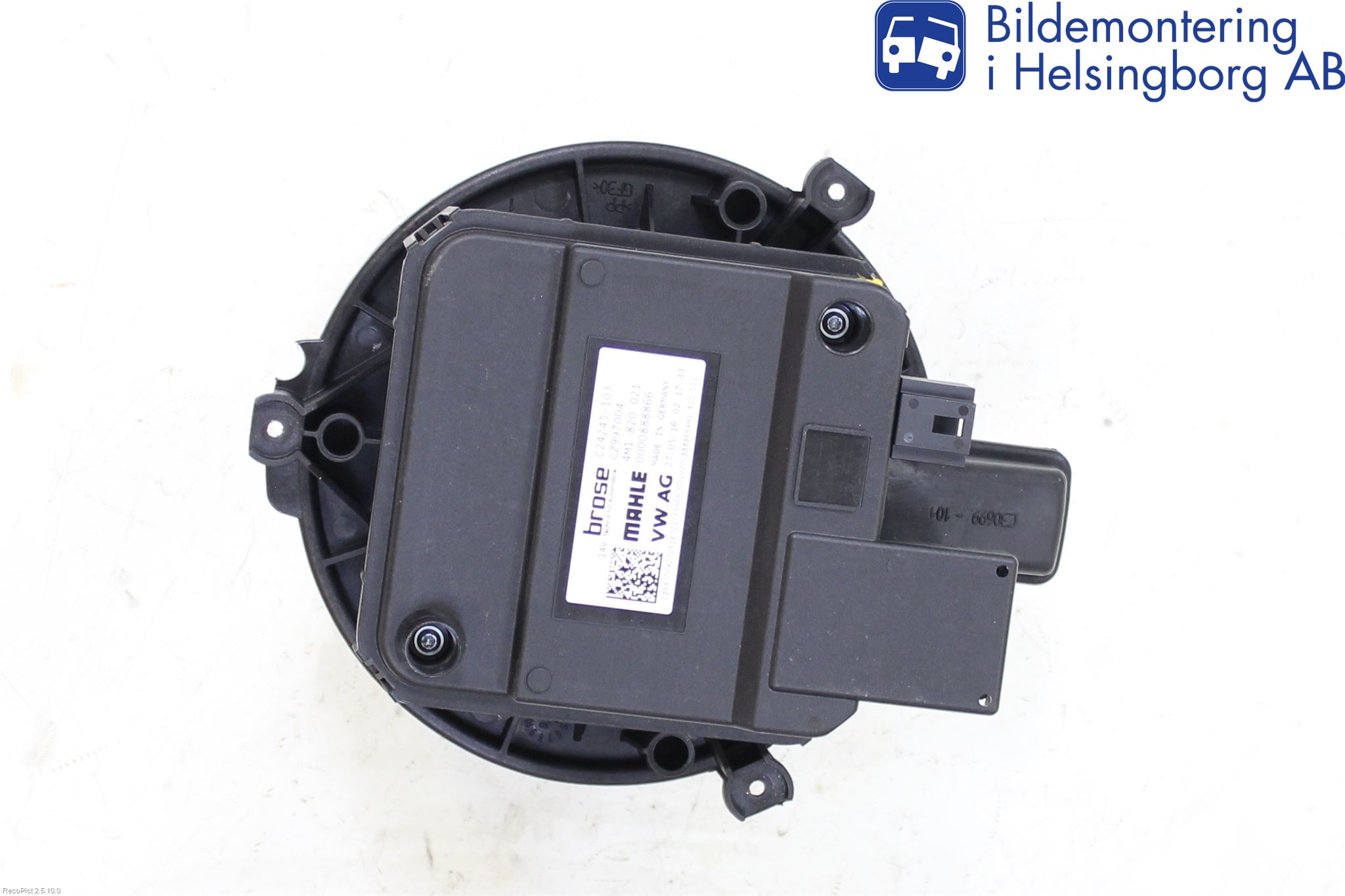 Audi A4/S4 B9 16-19 Varmeapparat Viftemotor