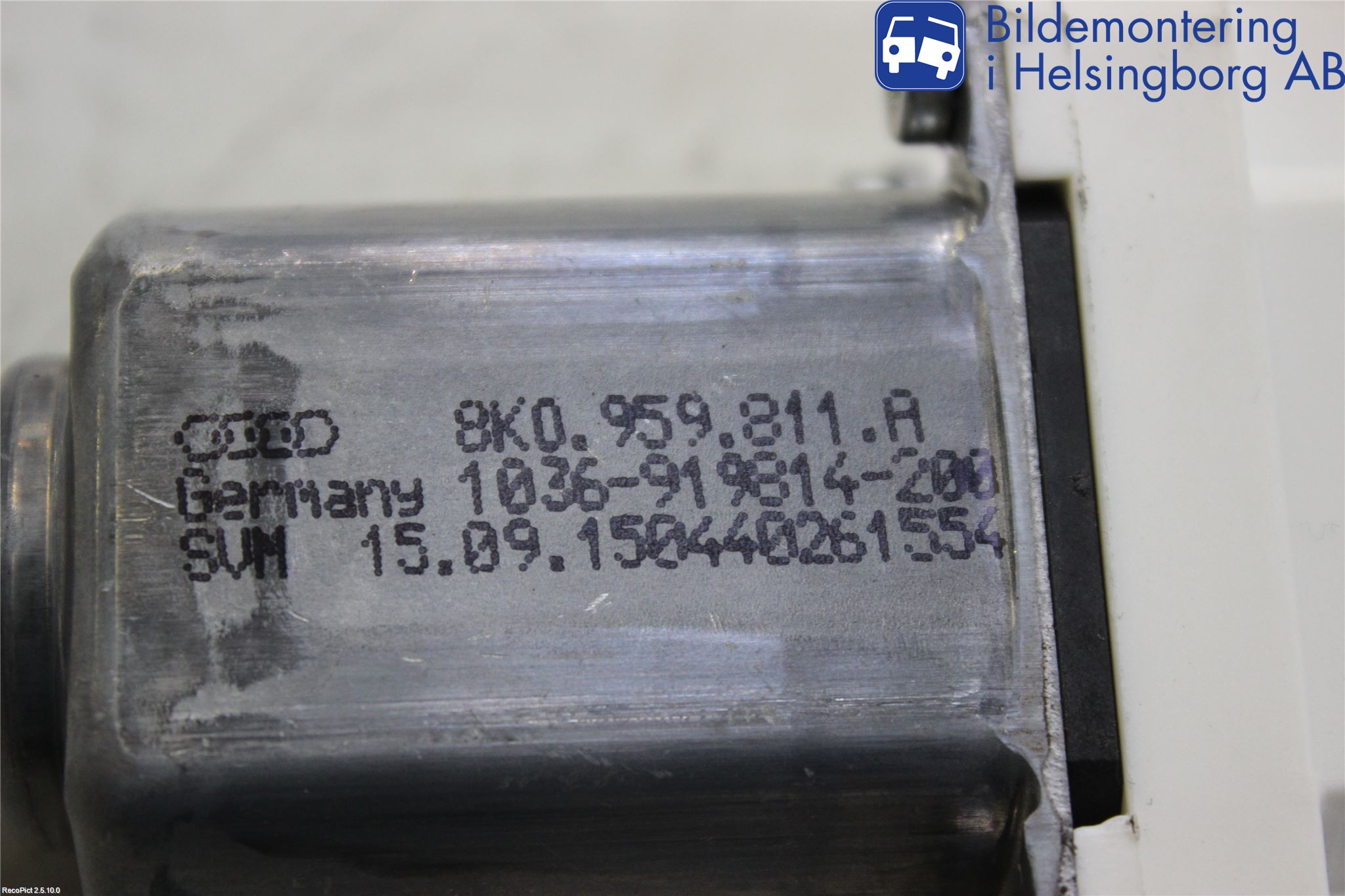 Audi Q3 8U 12-18 Vindusheismotor